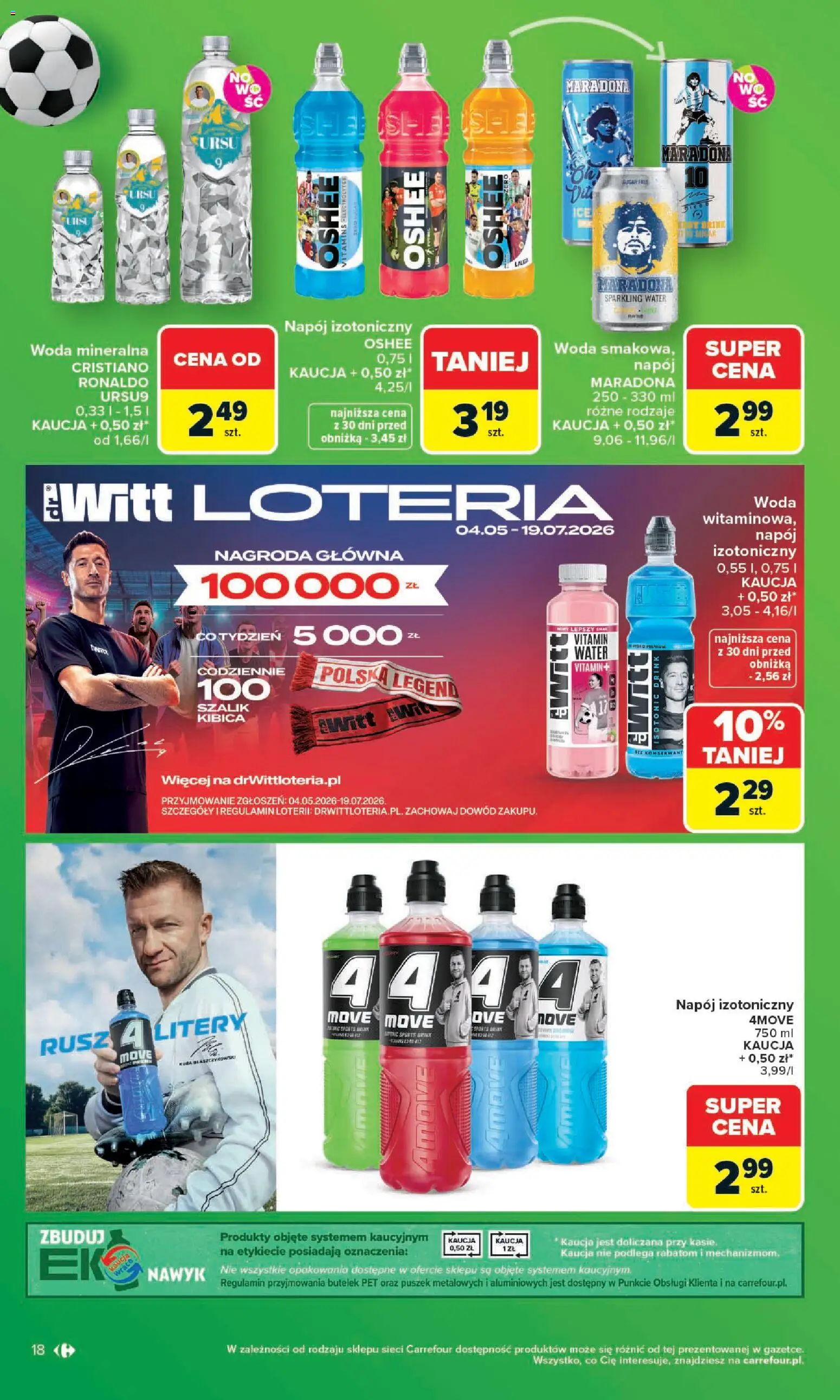 Carrefour gazetka - Zakupowa taktyka kibica od 01.06.2026 | Strona: 18