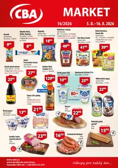 Náhled letáku CBA leták - Market od 05.08.2026