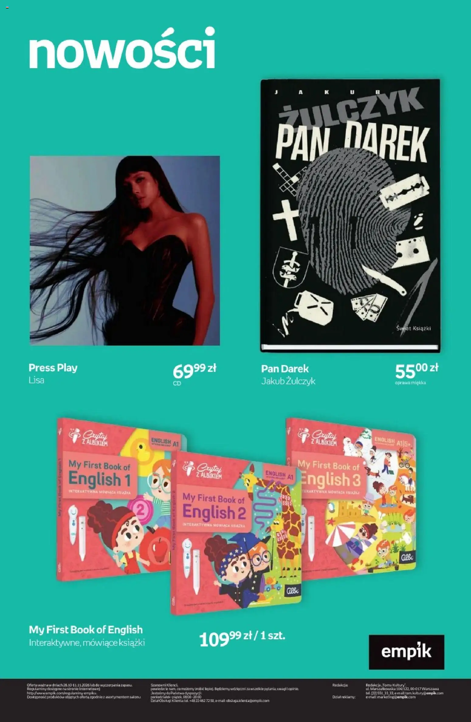 Empik Black Weeks od 28.10.2026 | Strona: 138 | Produkty: Książki