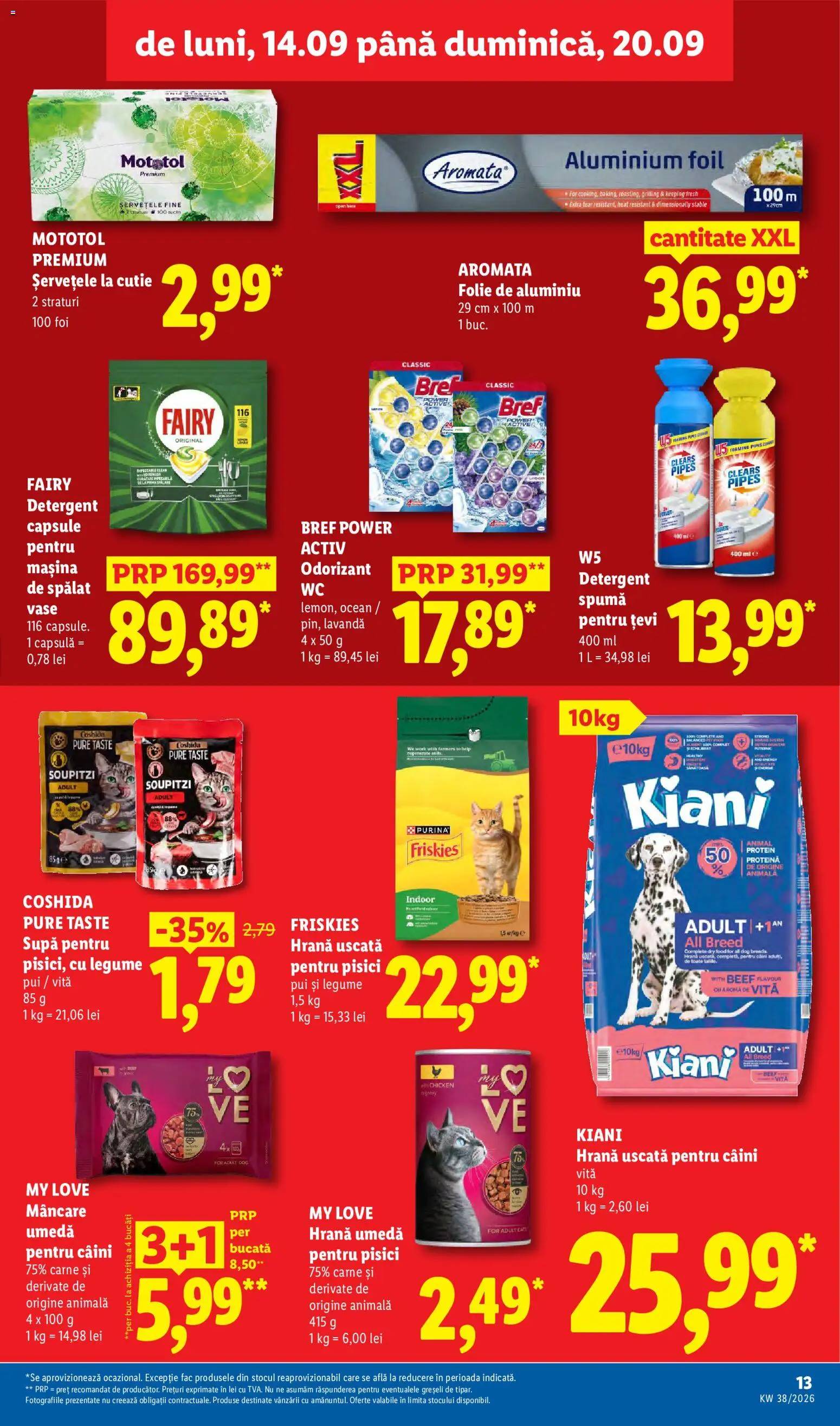 Noul catalog Lidl – valabil de la 14.09.2026 | Pagină: 13
