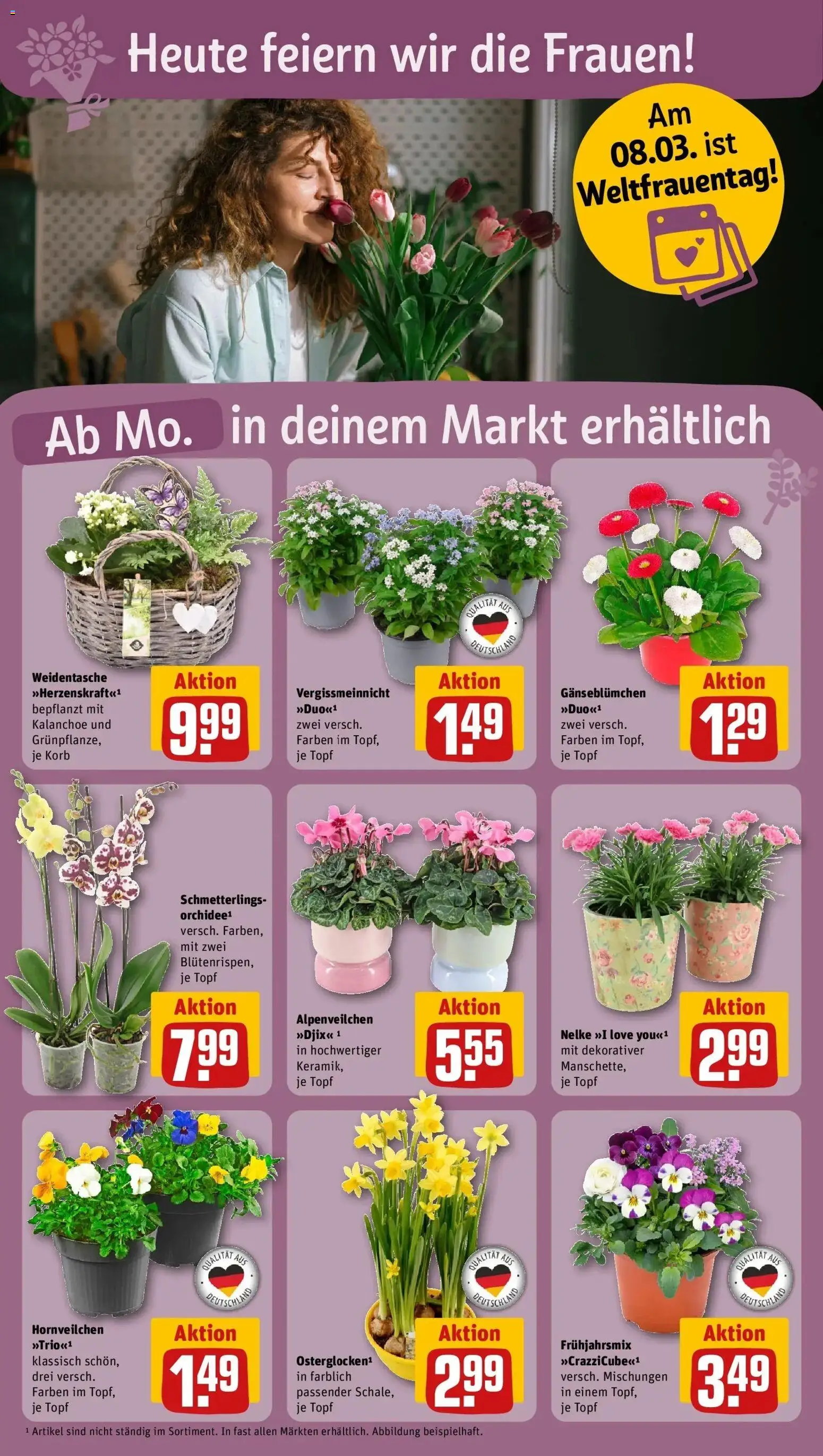 Rewe Prospekt Habichtswald/Ehlen	 – gültig ab 02.03.2026 | Seite: 4 | Produkte: Korb