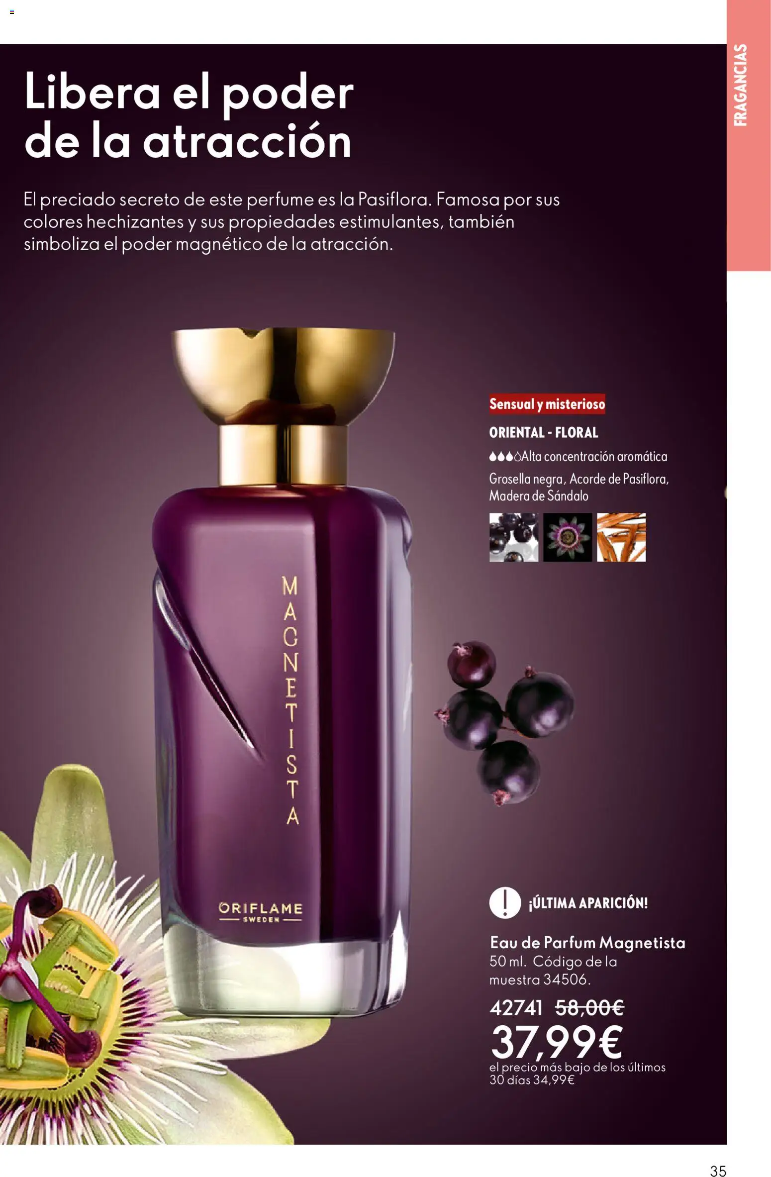 Oriflame - Catálogo Campaña 4 │ válido desde el 11.03.2026 | Página: 35 | Productos: Perfume, Eau de parfum