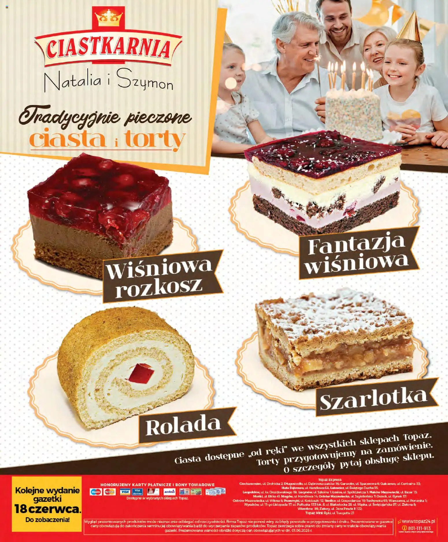 Topaz gazetka - Express od 11.06.2026 | Strona: 28 | Produkty: Rolada