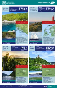 Aldi Reisen Reisemagazin ab 01.05.2026 gültig | Seite: 23 | Produkte: Uhr