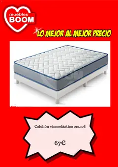 Vista previa Muebles Boom folleto válido desde el 01/08/2026 | Página: 3 | Productos: Colchon, Muebles