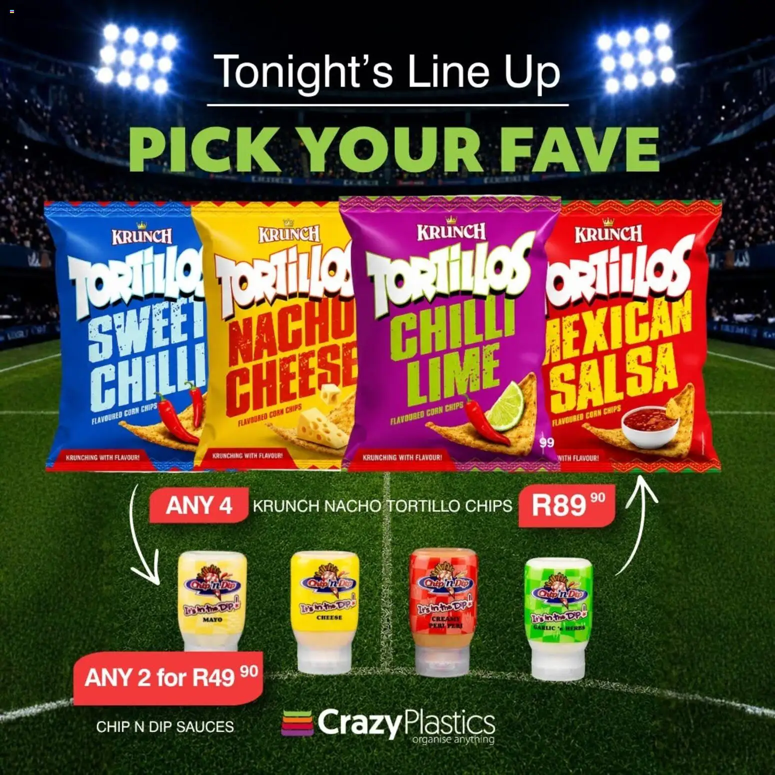 New Crazy Plastics catalogue – valid from 11.06.2026 | Page: 1 | Products: Sauces, Garlic, Chilli, Lime
