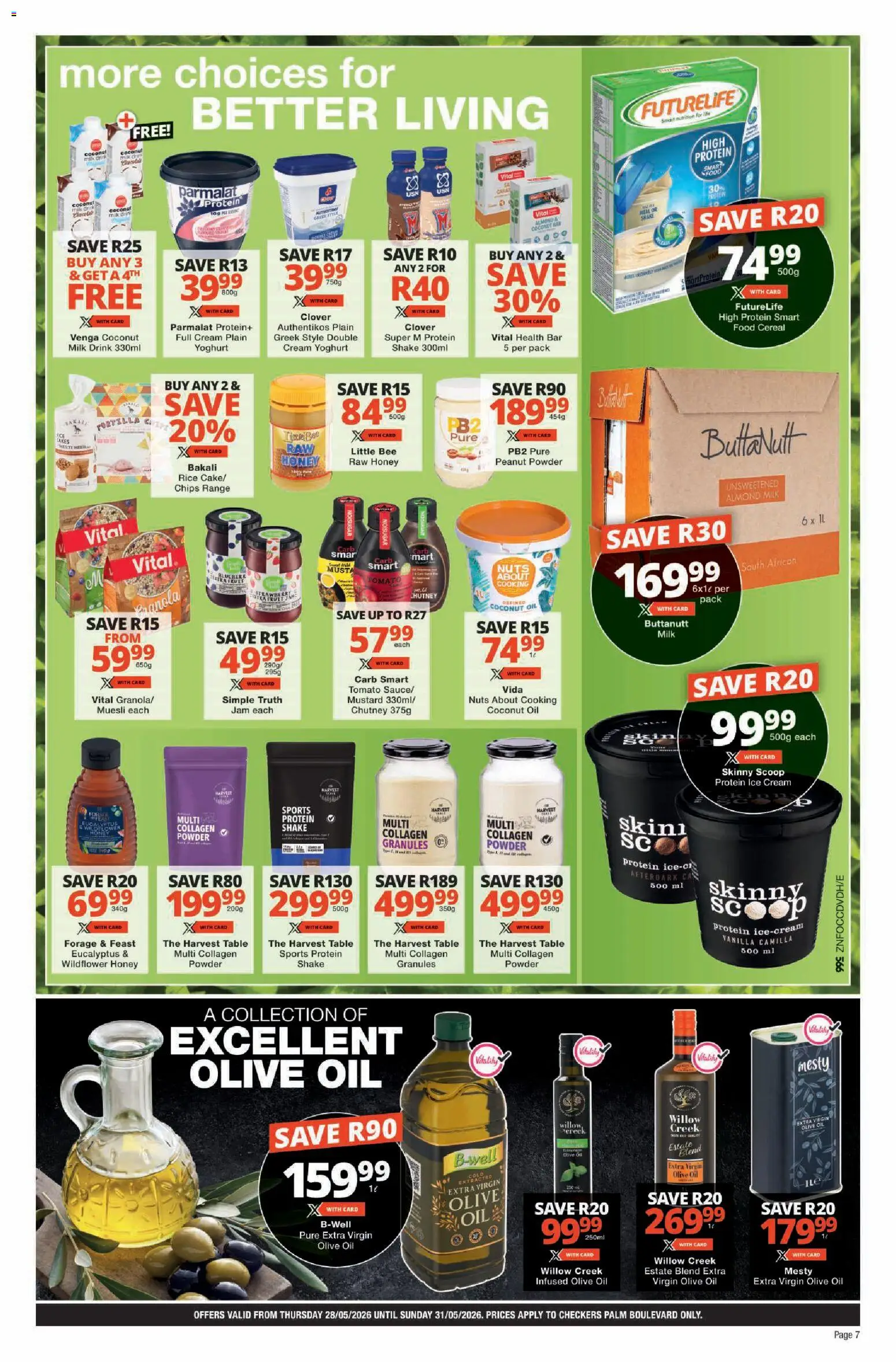 New Checkers catalogue – valid from 28.05.2026 | Page: 7 | Products: Chutney, Oil, Rice, Mustard