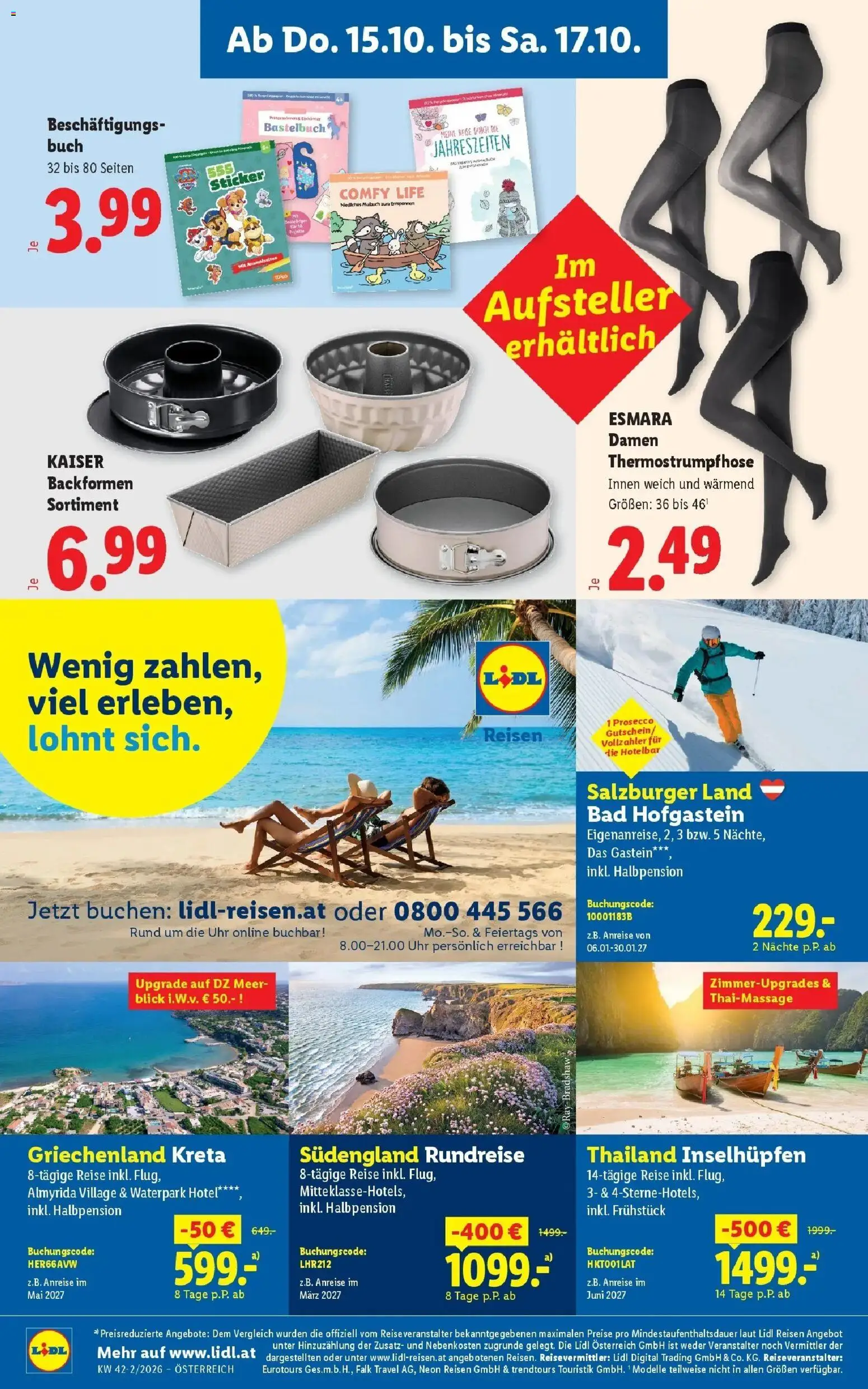 Lidl Flugblatt - Jenbach ab 11.10.2026 - Angebote ab donnerstag | Seite: 26 | Produkte: Uhr, Prosecco, Bad