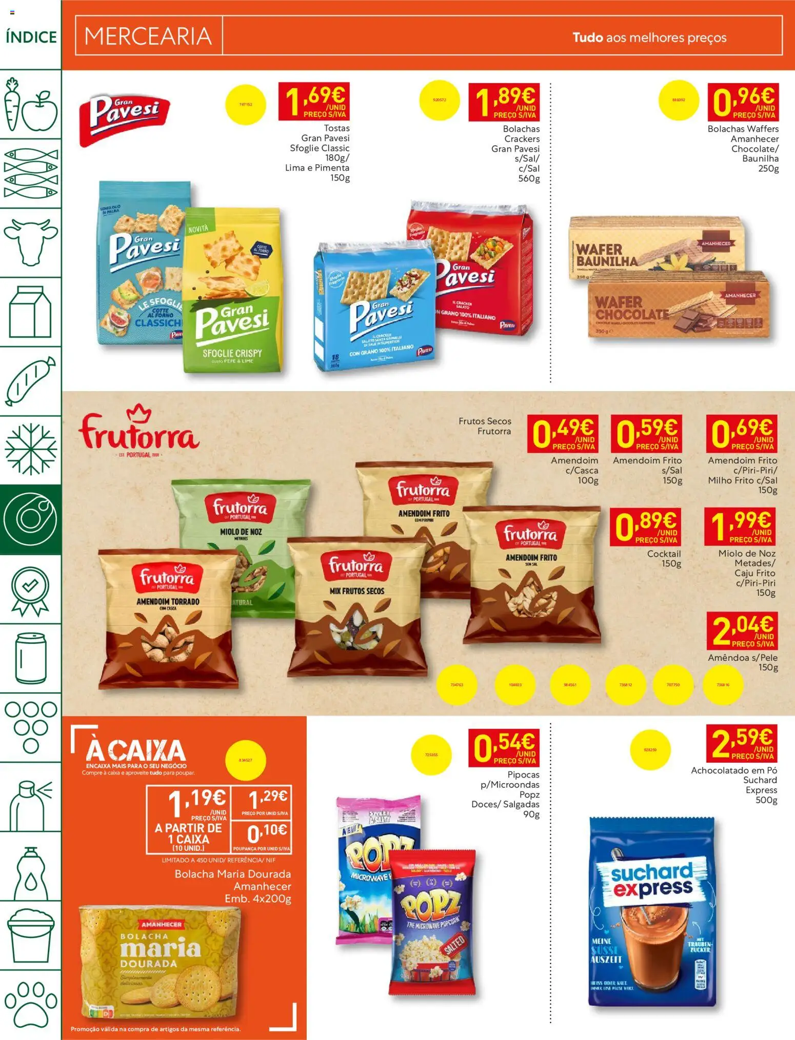 Recheio folheto │ válido de 07/07/2026 | Página: 20 | Produtos: Pimenta, Pó, Pipocas, Milho