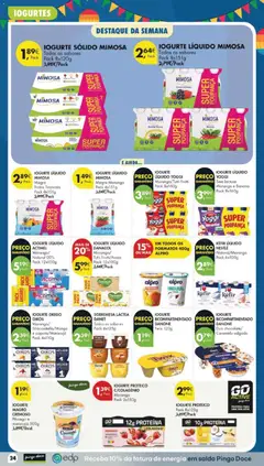 Pré-visualização KÉFIR LÍQUIDO NESTLÉ, Natural/Morango Pack 6x100g válido de 16.06.2026 | Página: 28 | Produtos: Iogurtes, Nestlé, Pá, Iogurte liquido