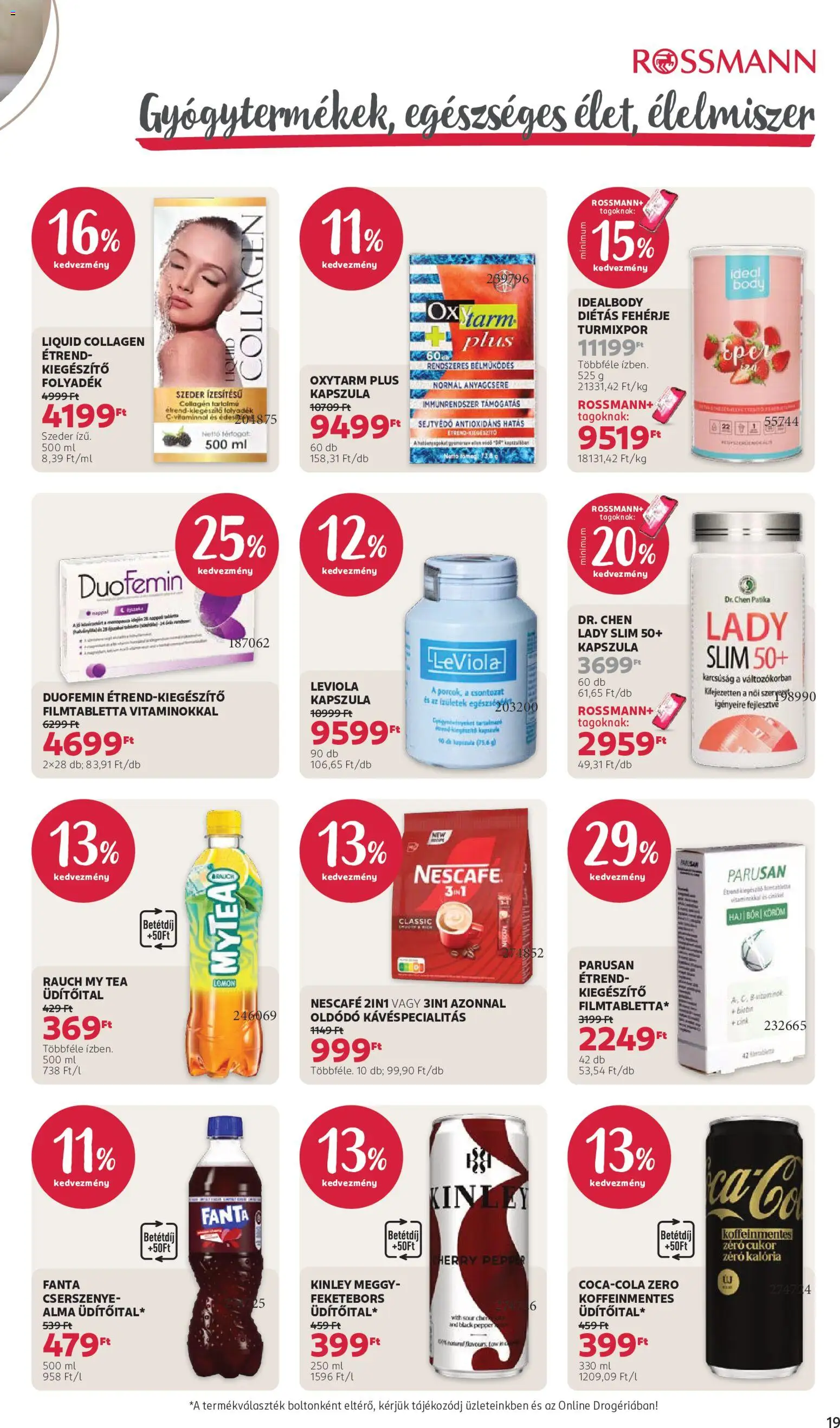 Rossmann akciós ujság - amely érvényes a következő dátumtól: 2026.10.05. | Oldal: 21 | Termékek: Fanta, Bor, Alma, Tea