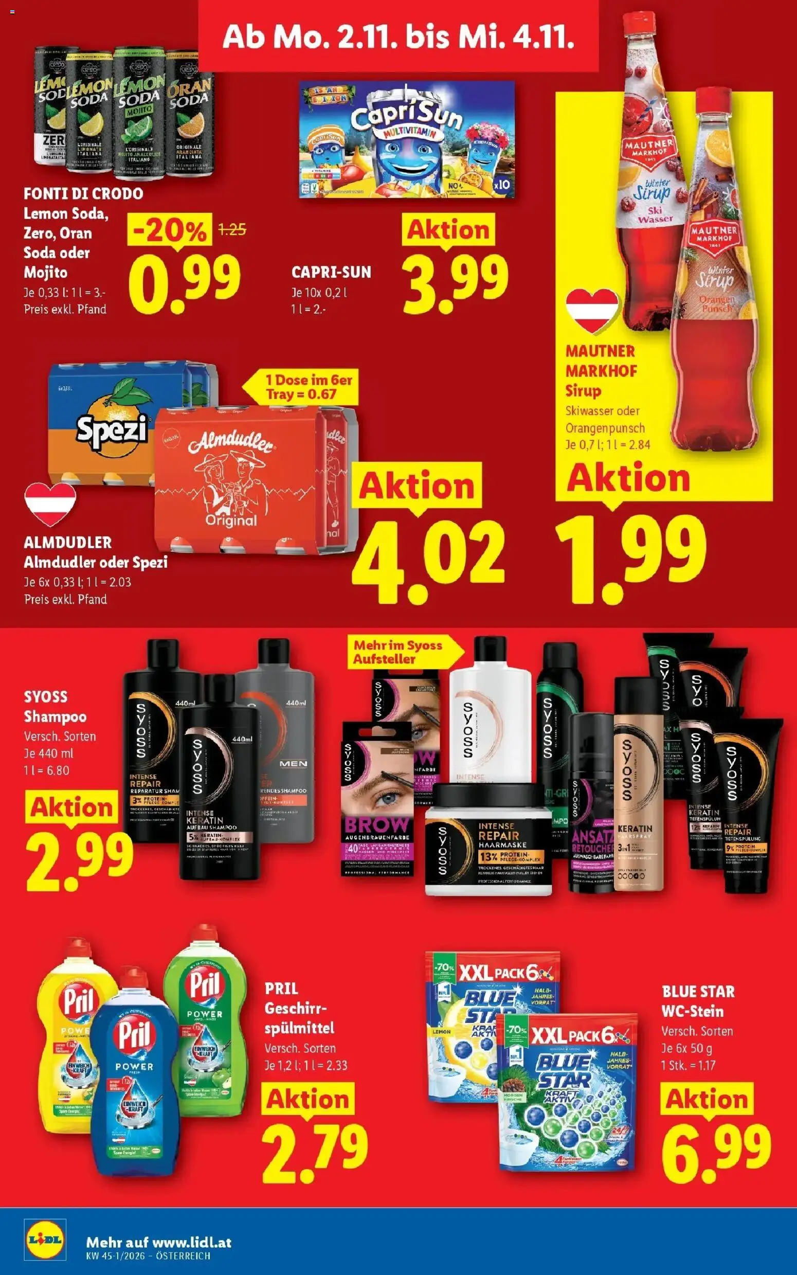 Lidl Flugblatt - Fohnsdorf ab 25.10.2026 - Angebote ab donnerstag | Seite: 43