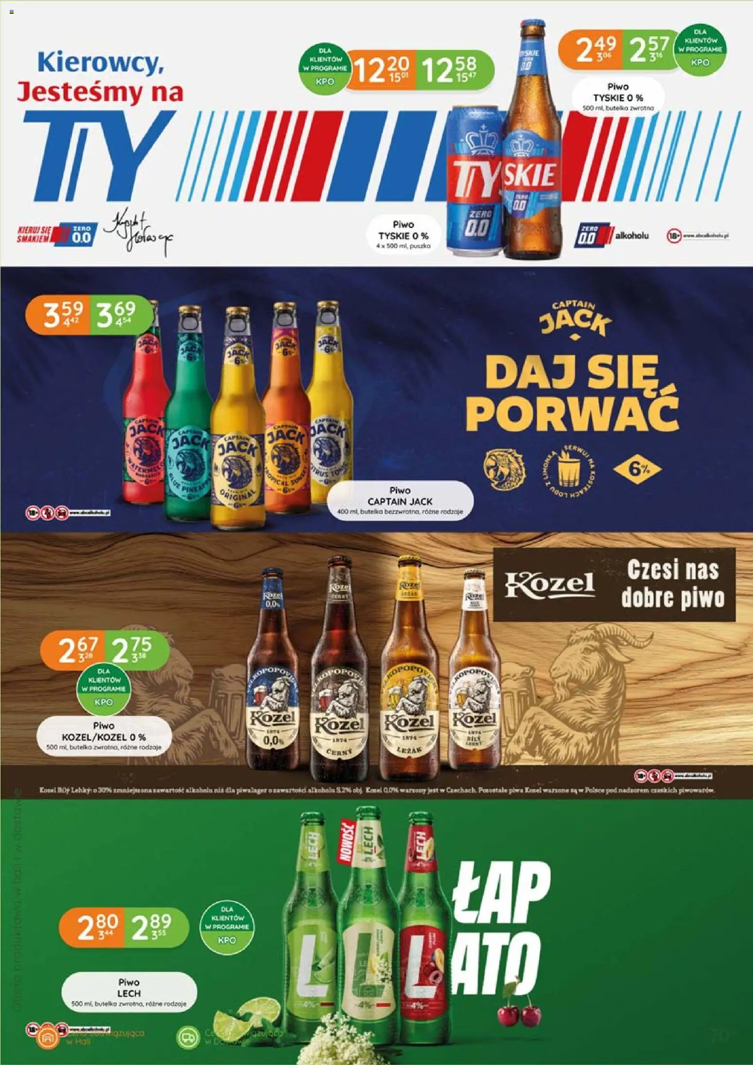 Eurocash gazetka - Katalog Alkoholowy od 01.05.2026 | Strona: 70 | Produkty: Leżak, Tyskie, Piwo, Piwo kozel