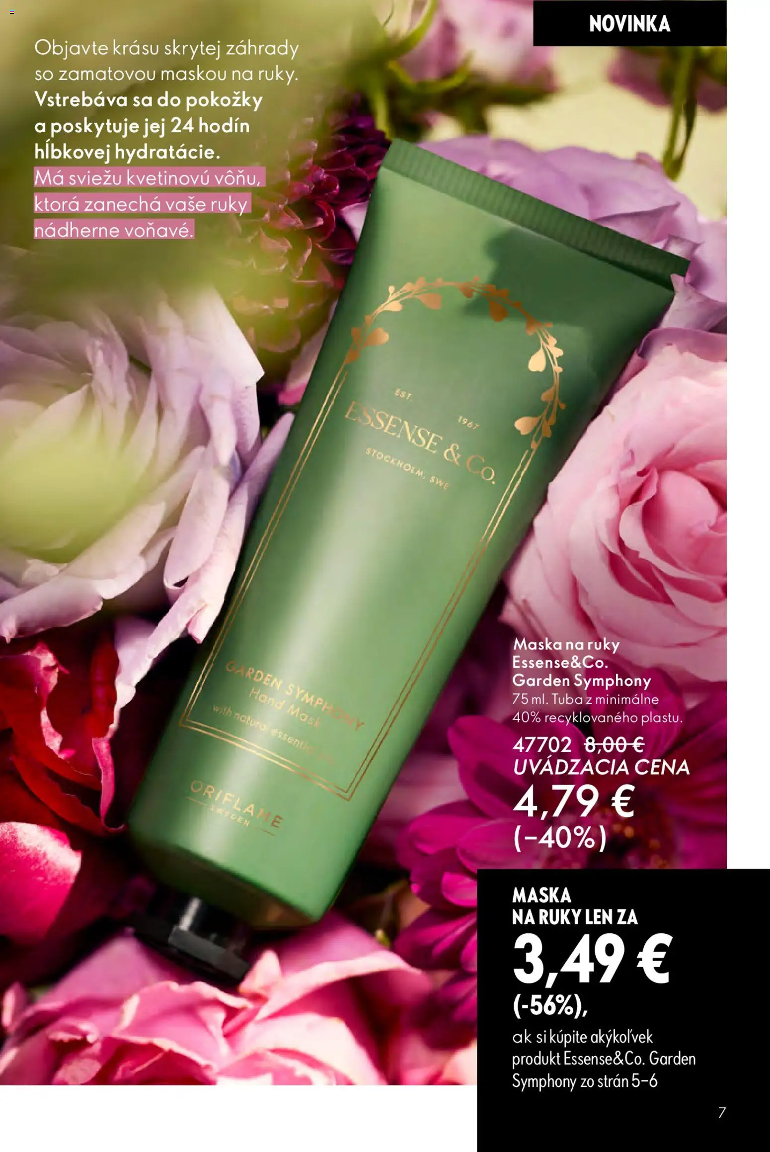 Nové Oriflame akcie – leták je platný od 25.03.2026 | Strana: 7 | Produkty: Maska
