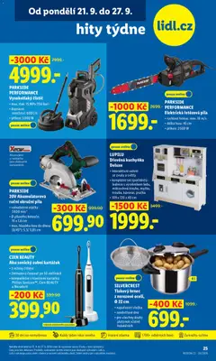 Náhled letáku Lidl leták - Hity týdne od 21.09.2026