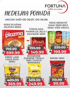 Fortuna Market katalog Nedeljna ponuda - pregled Fortuna Market kataloga - važi od 30.07.2026 | Strana: 8