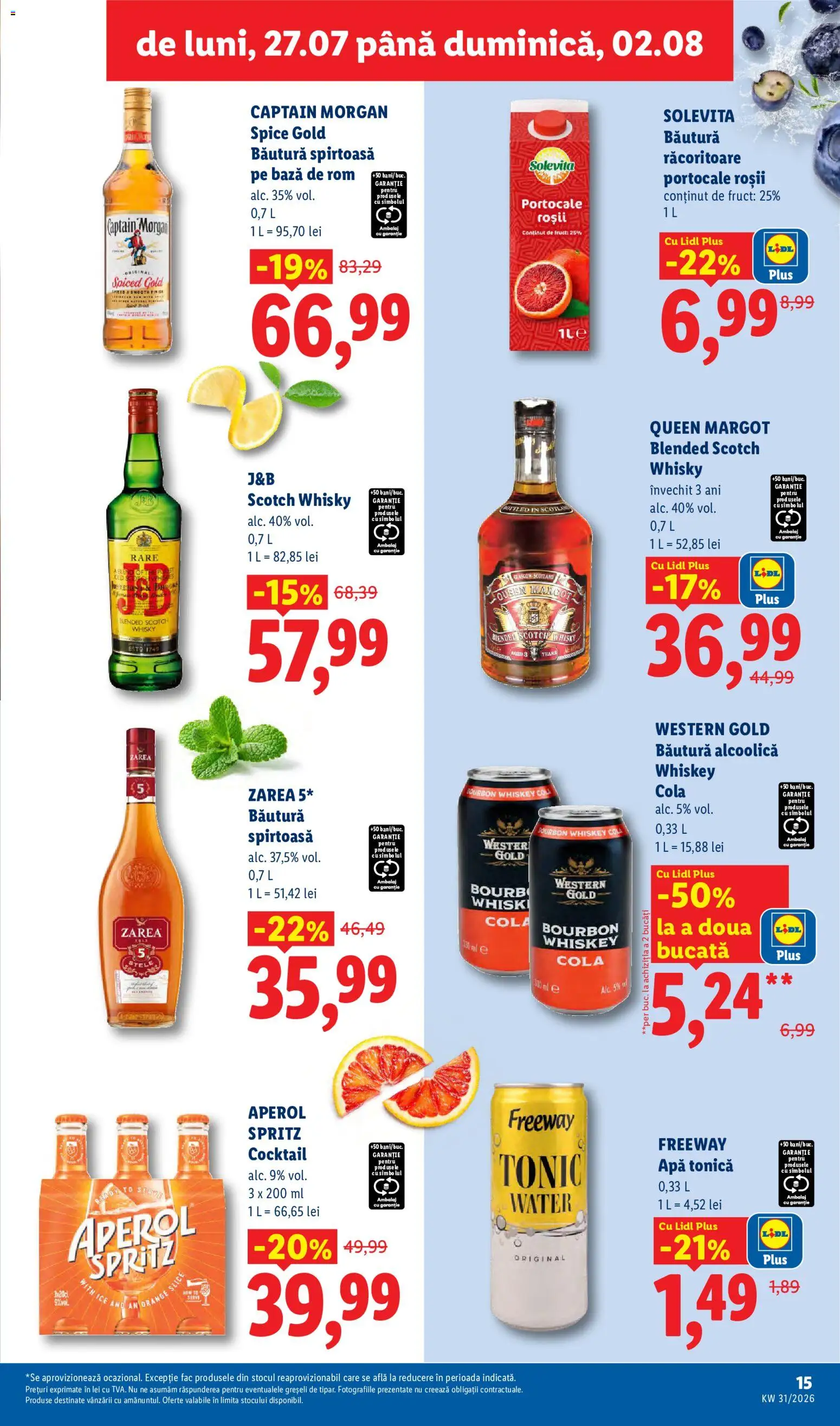 Noul catalog Lidl – valabil de la 27.07.2026 | Pagină: 15