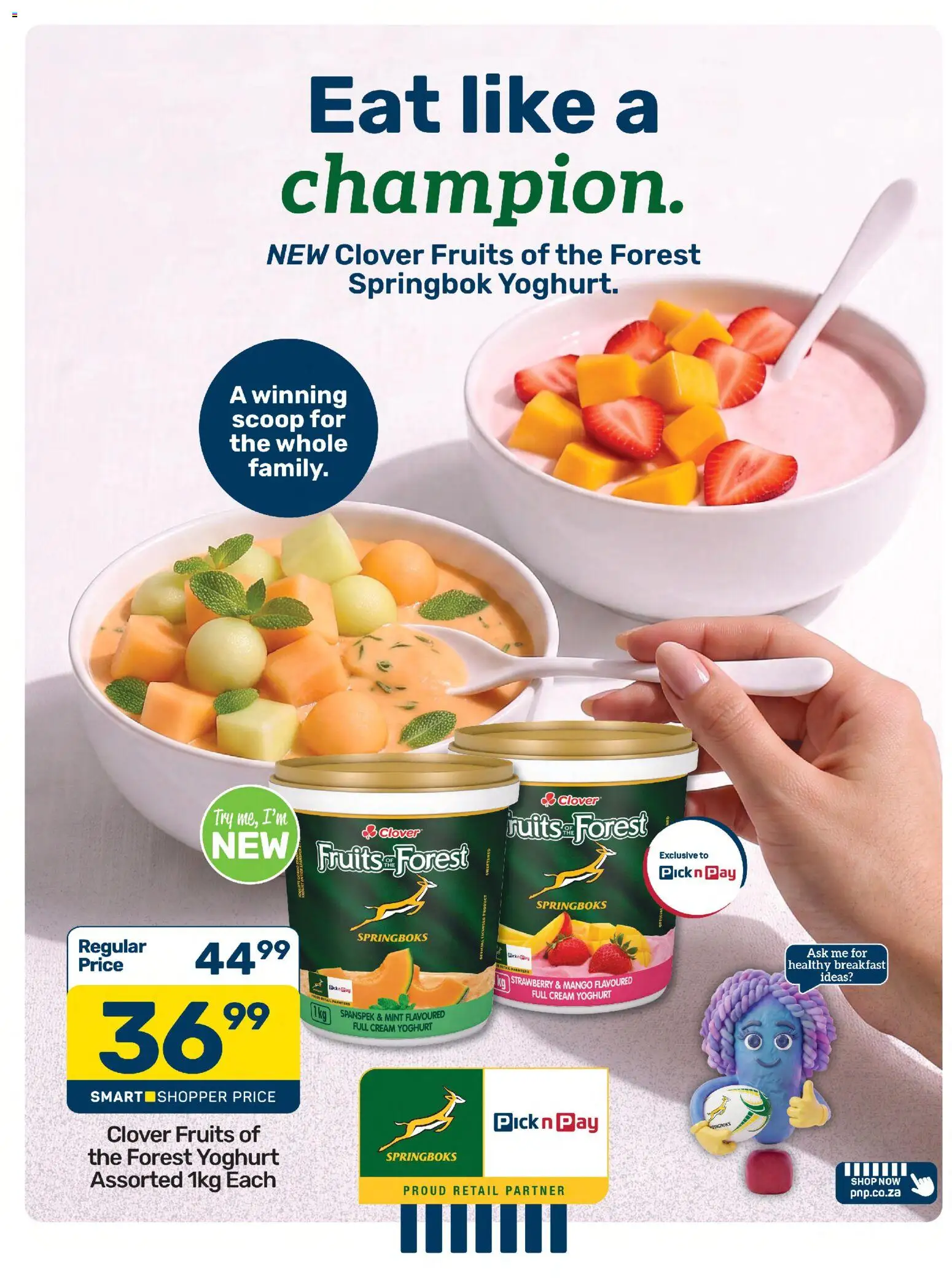 New Pick n Pay catalogue – valid from 31/08/2026 | Page: 6 | Products: Yoghurt, Breakfast, Cream, Mango