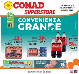 Anteprima del volantino Conad volantino S.Ilario valido a partire dal 12/08/2026