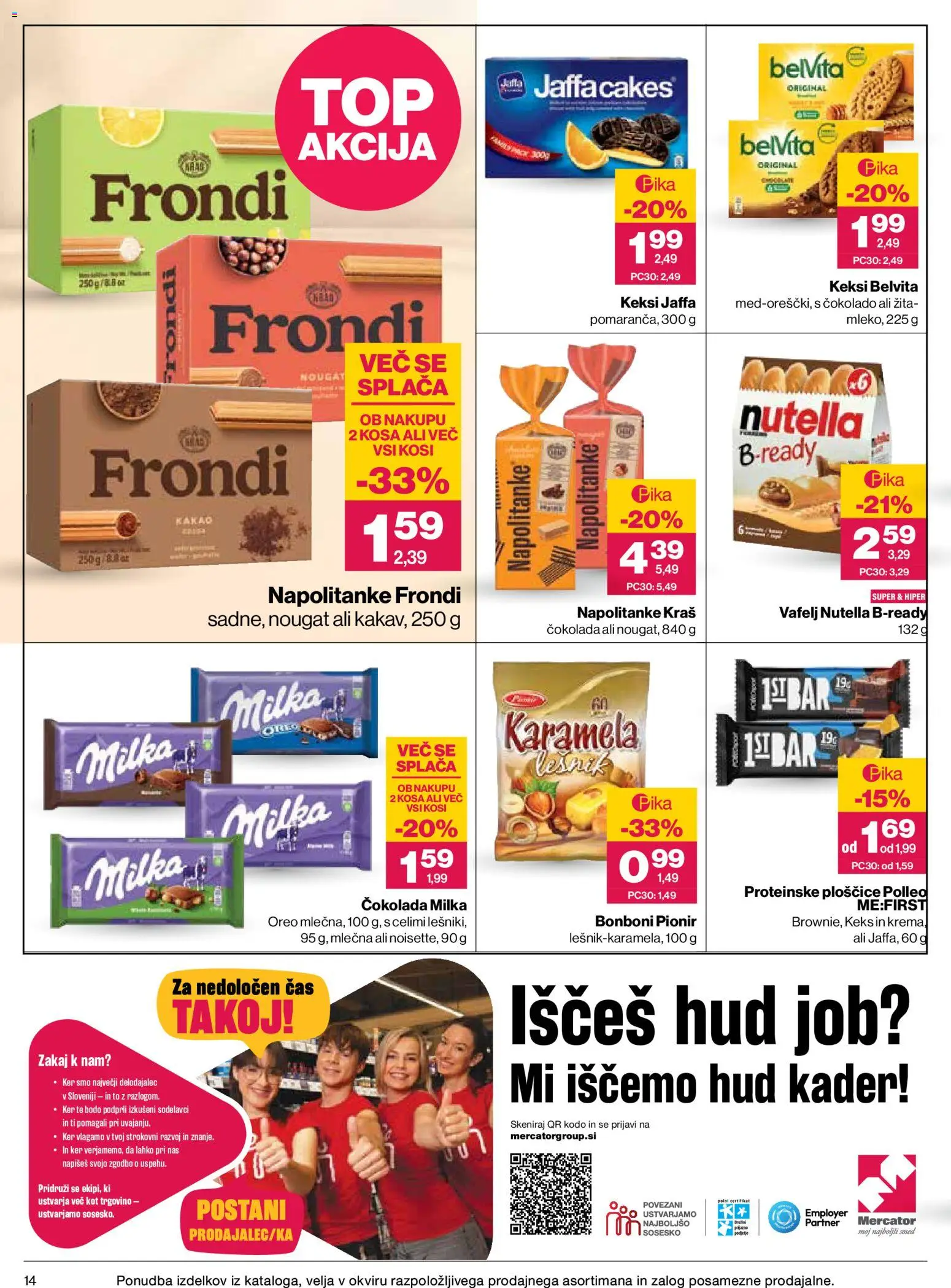 Novi Mercator katalog ponudbe – veljaven od 09.07.2026 | Stran: 14