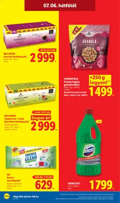 Lidl akciós újság - amely érvényes a következő dátumtól: 2026.07.02. | Oldal: 84
