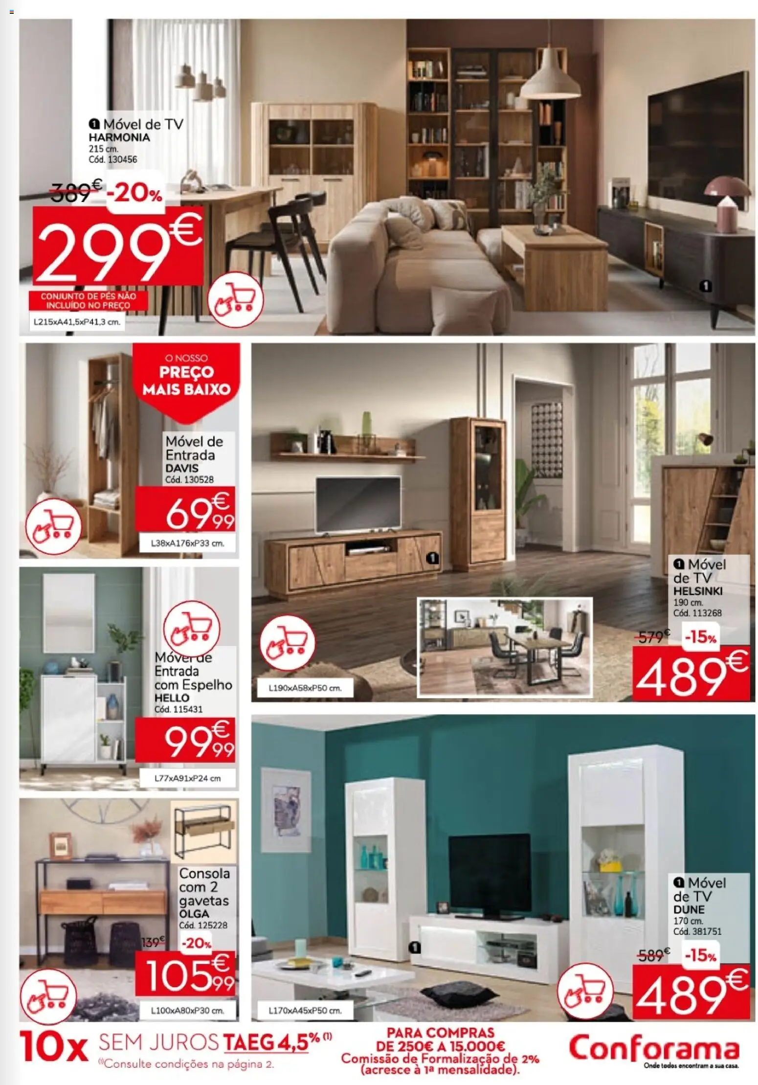 Conforama folheto │ válido de 26.05.2026 | Página: 9 | Produtos: Espelho