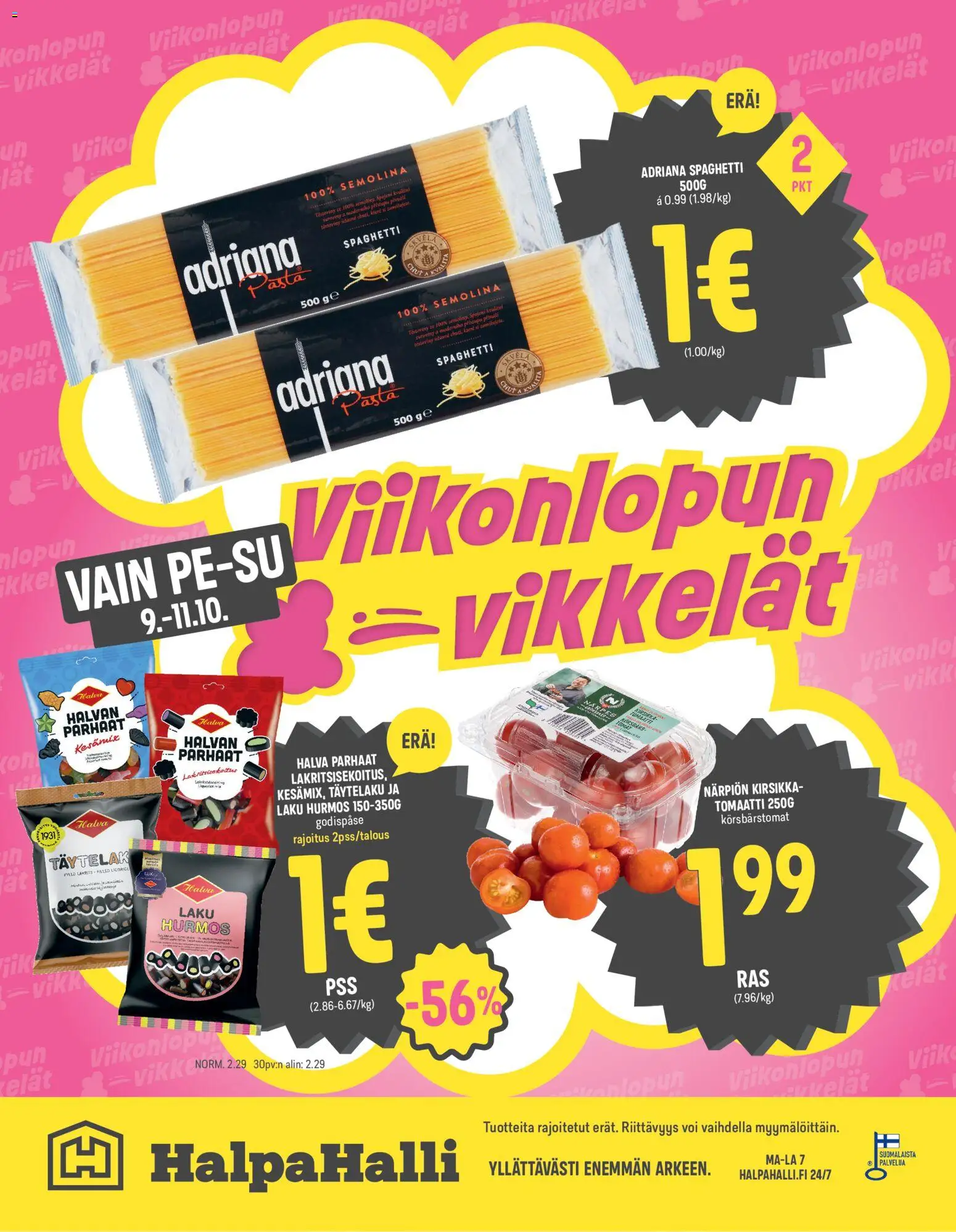 Halpa Halli tarjoukset – voimassa 07/10/2026 alkaen | Sivu: 16