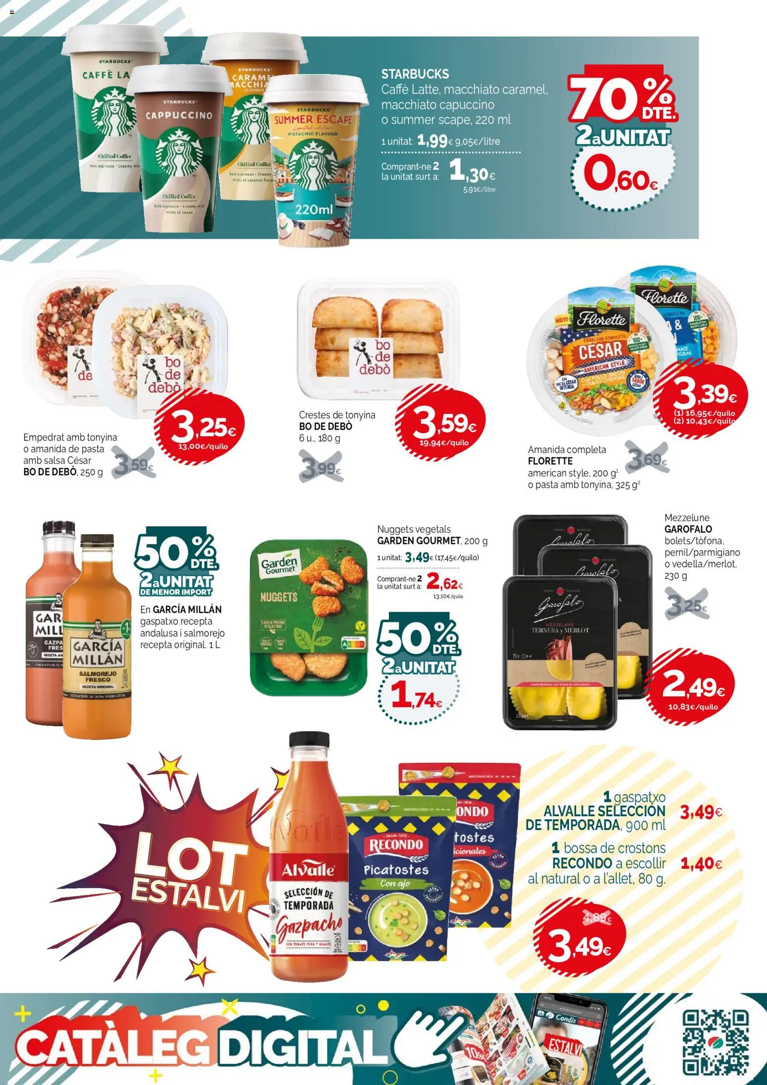 Condis folleto life │ válido desde el 17.06.2026 | Página: 6 | Productos: Queso, Ensalada, Gazpacho, Nuggets