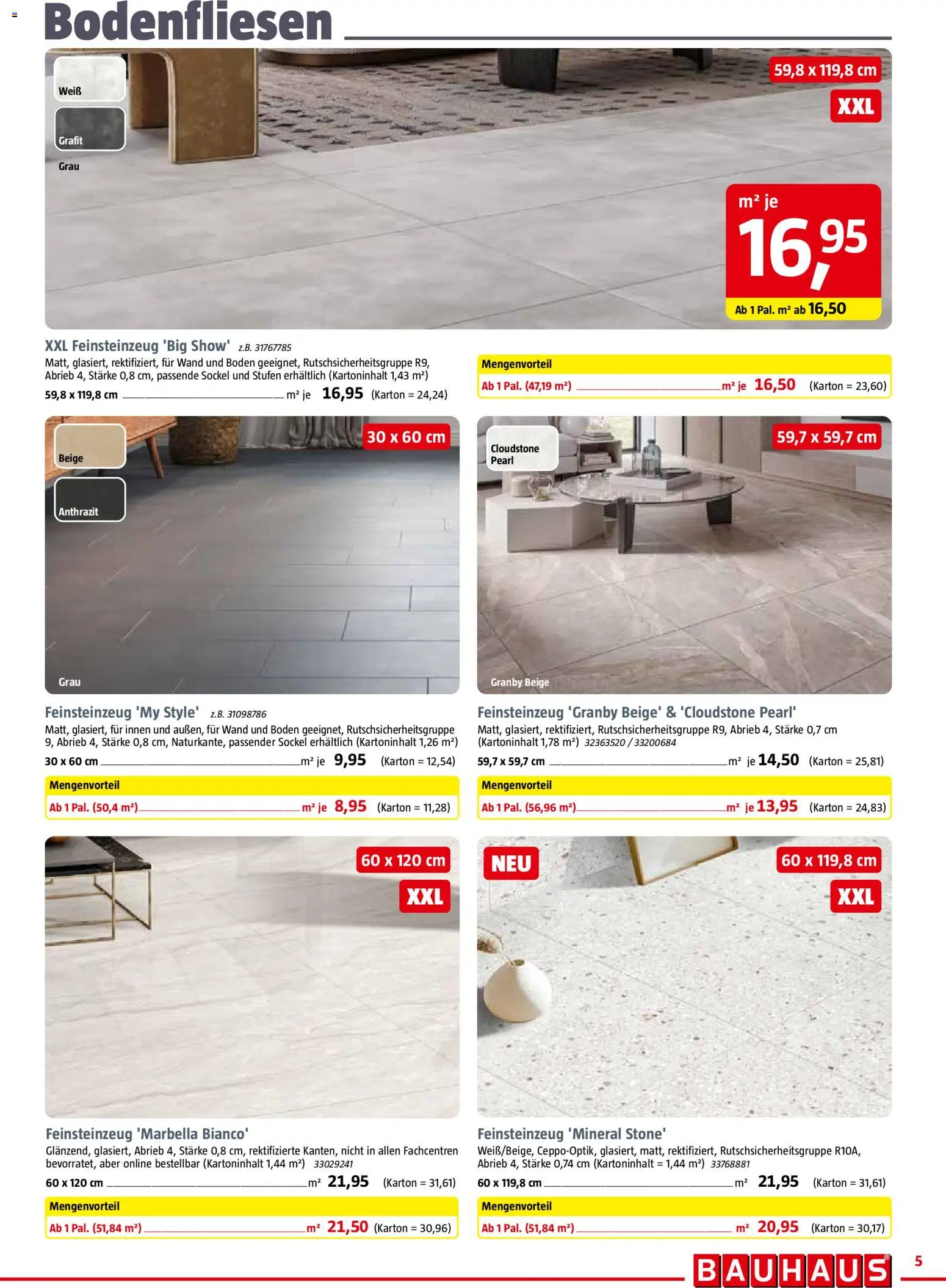 Bauhaus Prospekt – gültig ab 02.10.2026 | Seite: 5