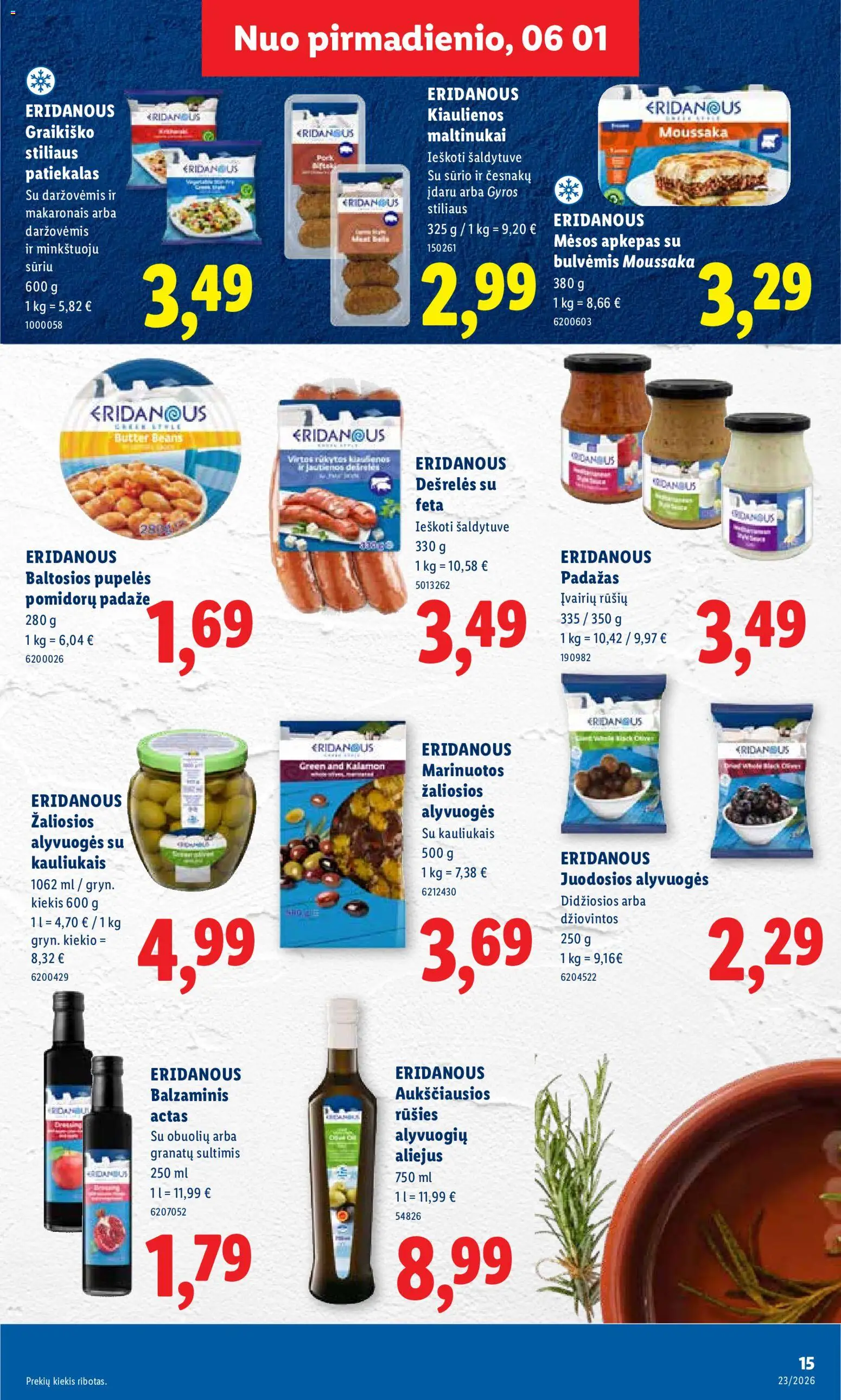 LIDL akcijos nuo 01.06.2026 | Puslapis: 15