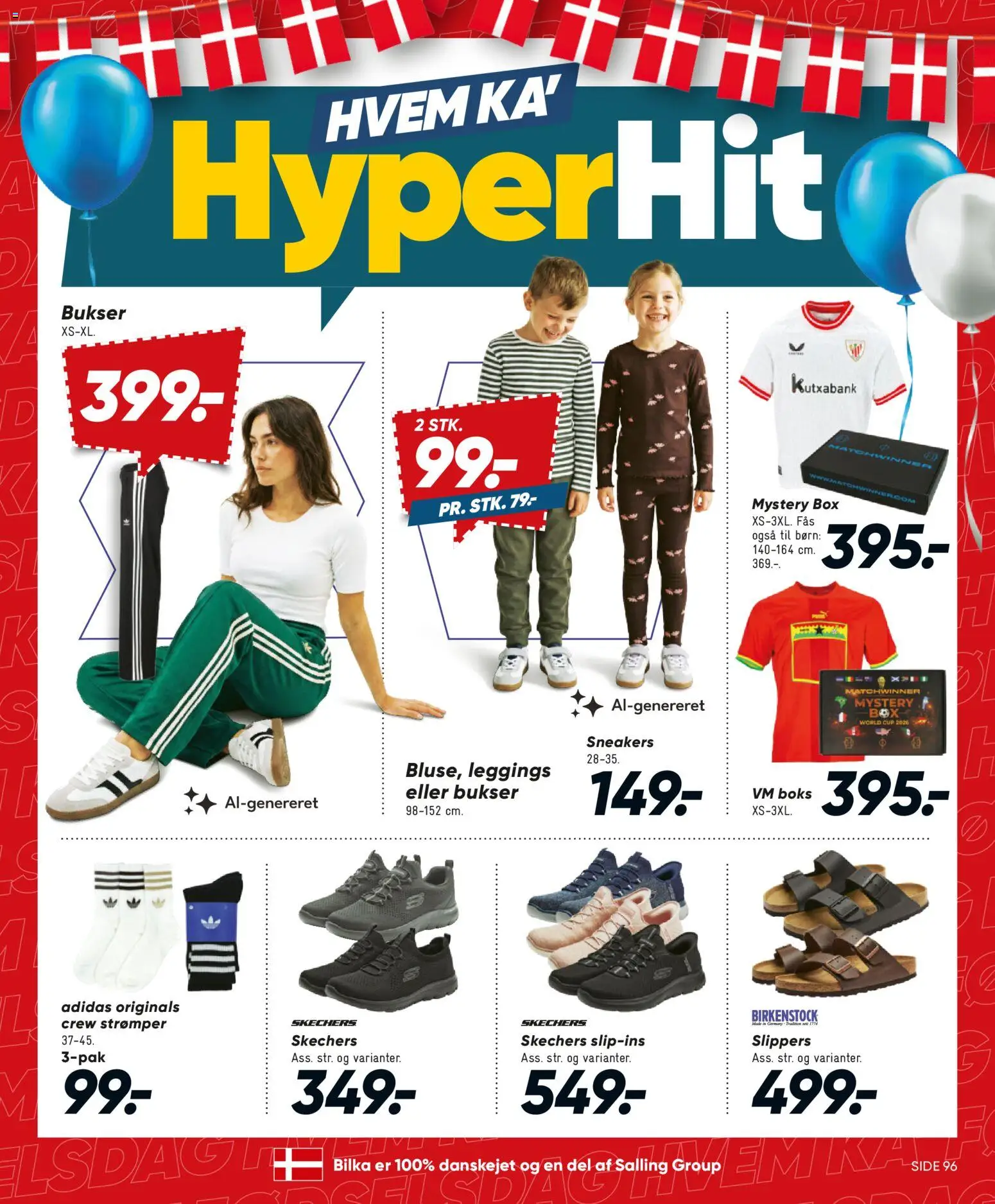Bilka tilbudsavis – gyldig fra 31/07/2026 | Side: 17 | Produkter: Boks, Bukser, Leggings, Strømper
