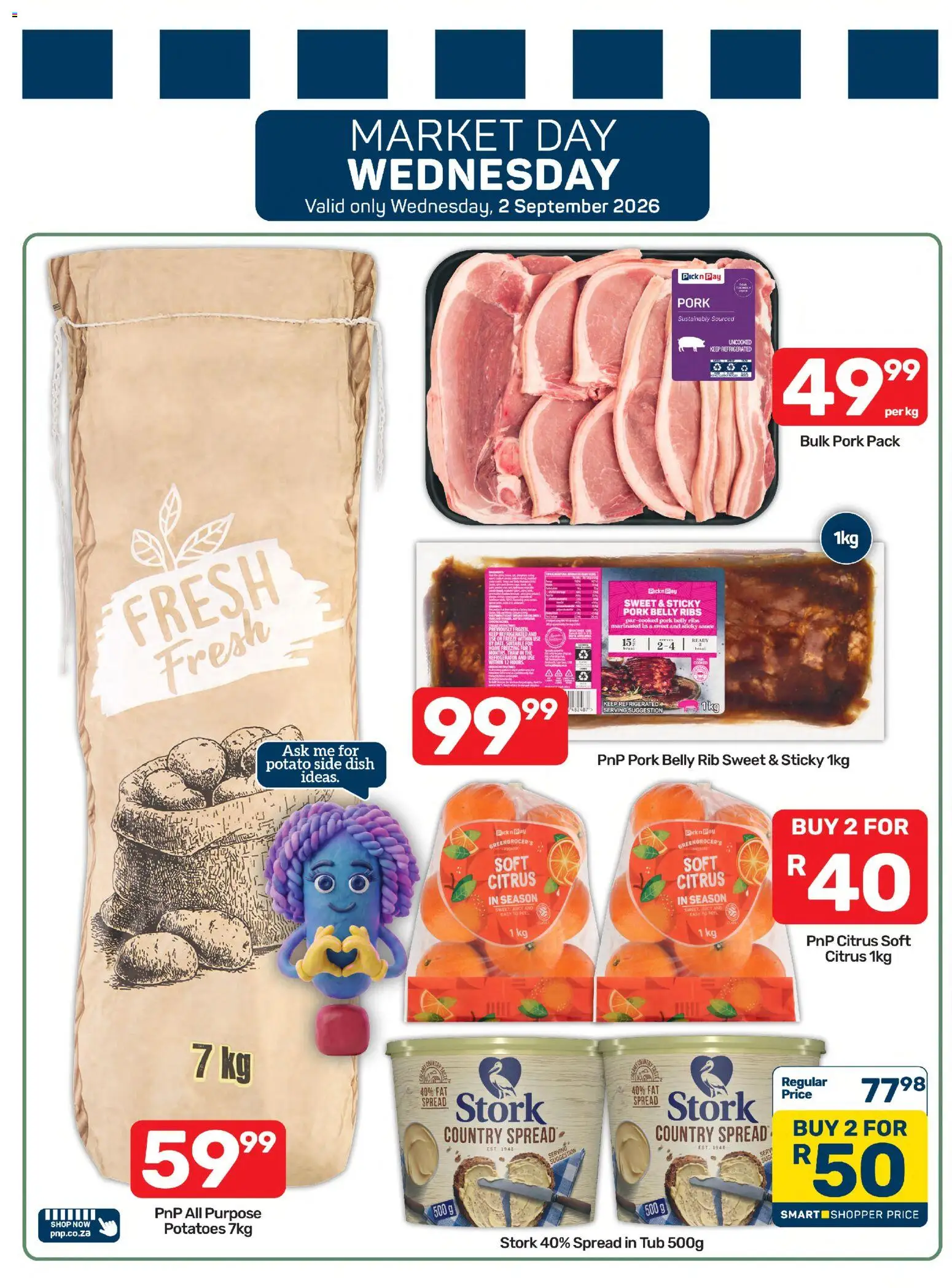New Pick n Pay catalogue – valid from 31/08/2026 | Page: 7 | Products: Refrigerator, Ribs, Pork, Sauce