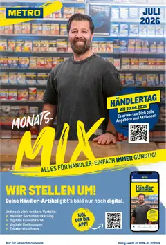Metro  Monats-Mix ab 01.07.2026 gültig