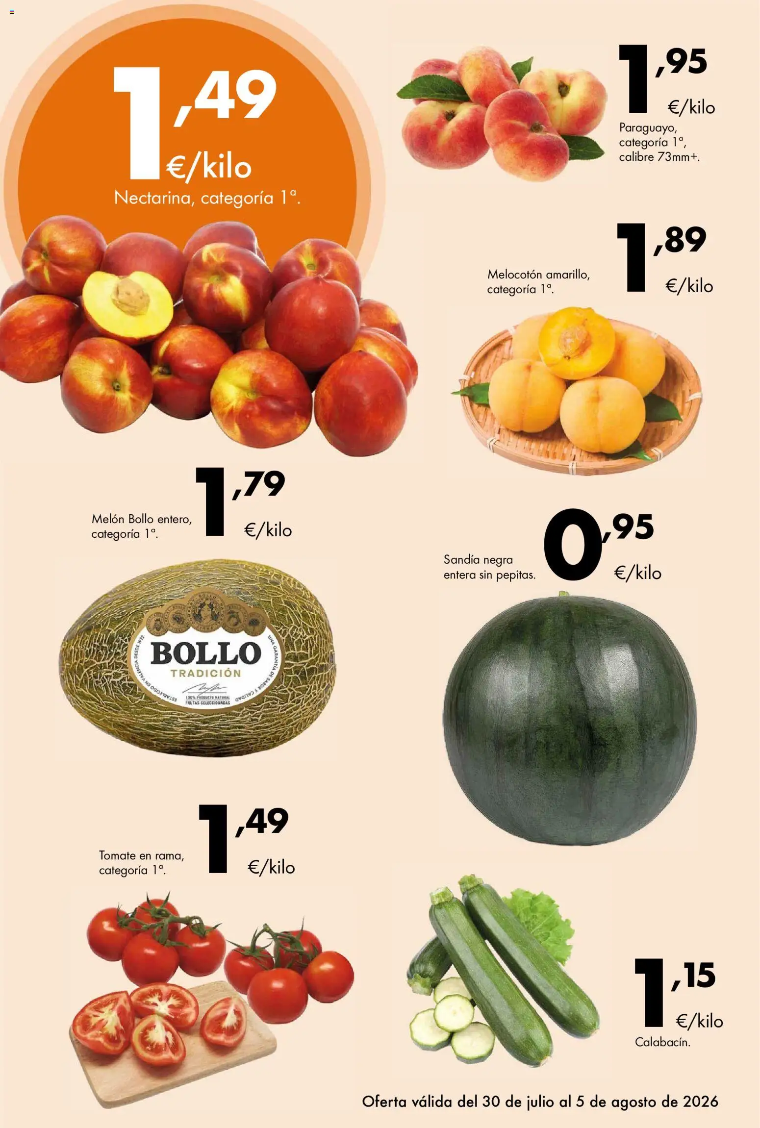 Lupa Supermercados folleto │ válido desde el 30/07/2026 | Página: 4 | Productos: Φορτιστής, Sandía