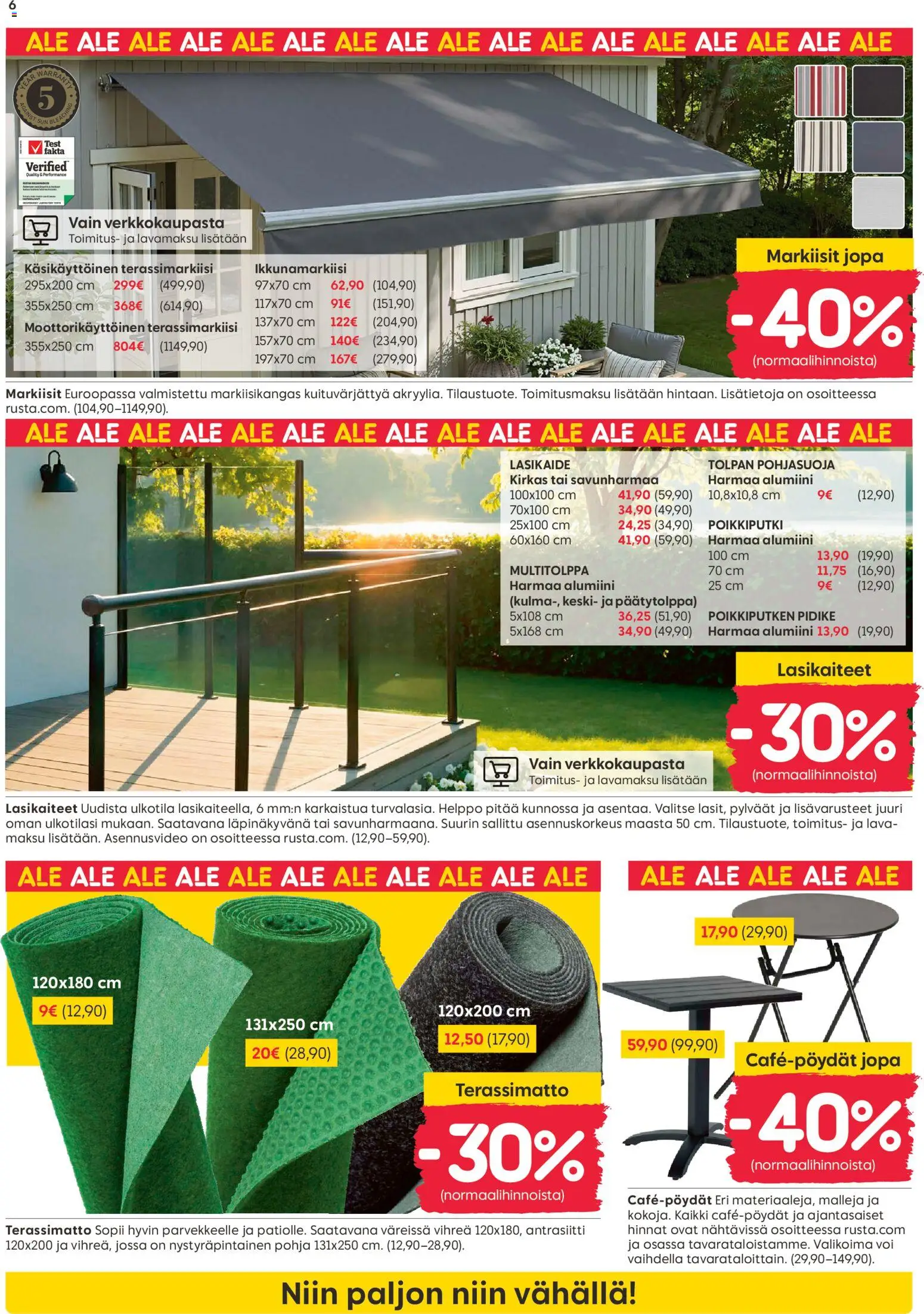 Rusta tarjoukset – voimassa 13/07/2026 alkaen | Sivu: 6