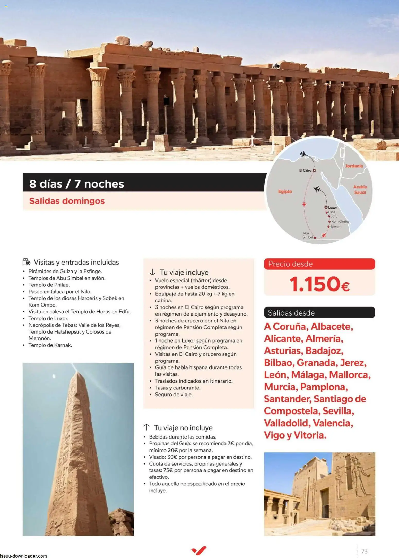 Halcón Viajes Egípto │ válido desde el 06/07/2026 | Página: 73