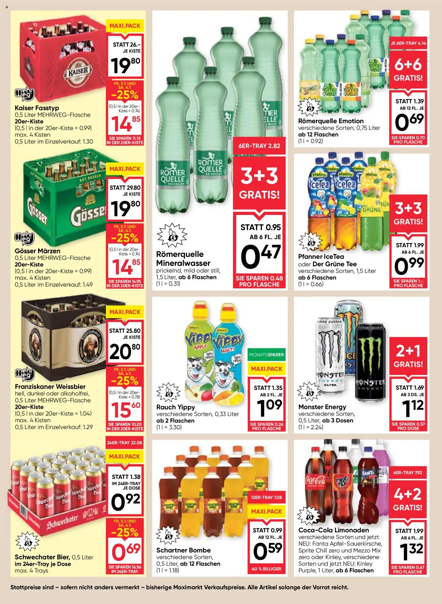 Maximarkt Flugblatt gültig ab 01.07.2026 | Seite: 12 | Produkte: Tee