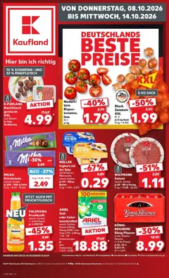 Kaufland Prospekt Oberhausen ab 08.10.2026 gültig