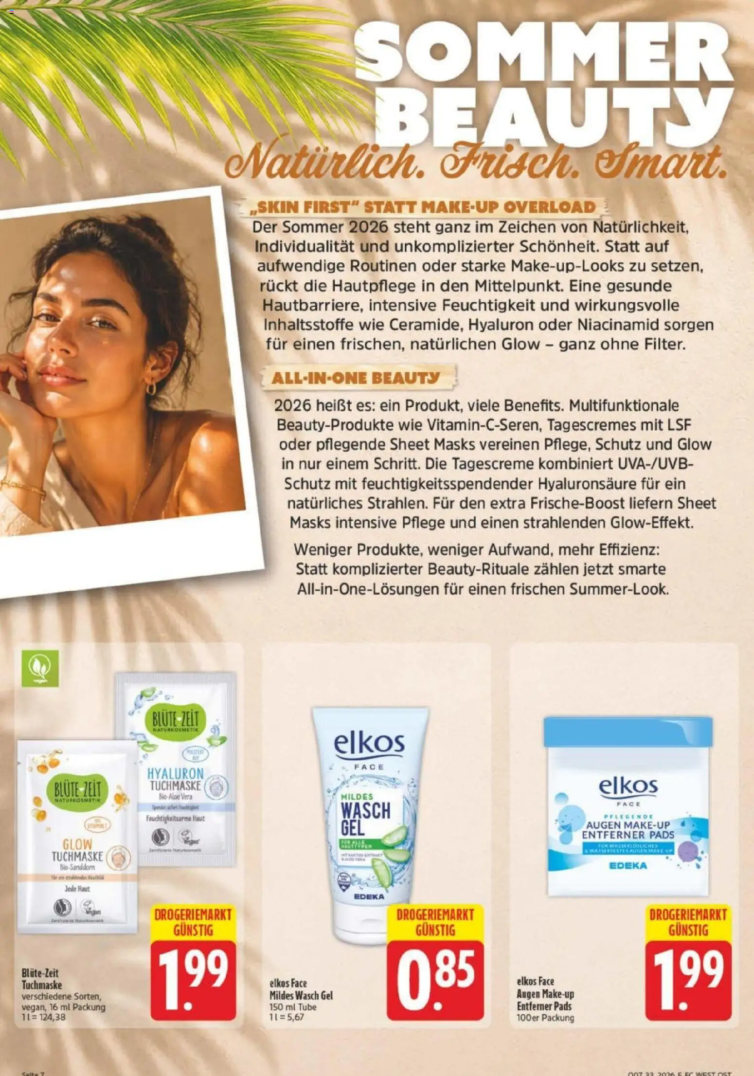 Edeka Prospekt Leipzig – gültig ab 10.08.2026 | Seite: 26 | Produkte: Tagescreme, Tuchmaske