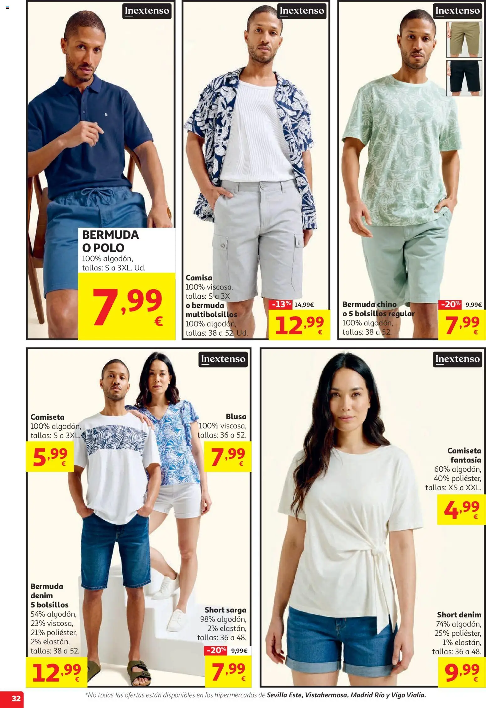 Alcampo HG Nacional │ válido desde el 19.05.2026 | Página: 32 | Productos: Camisa, Blusa