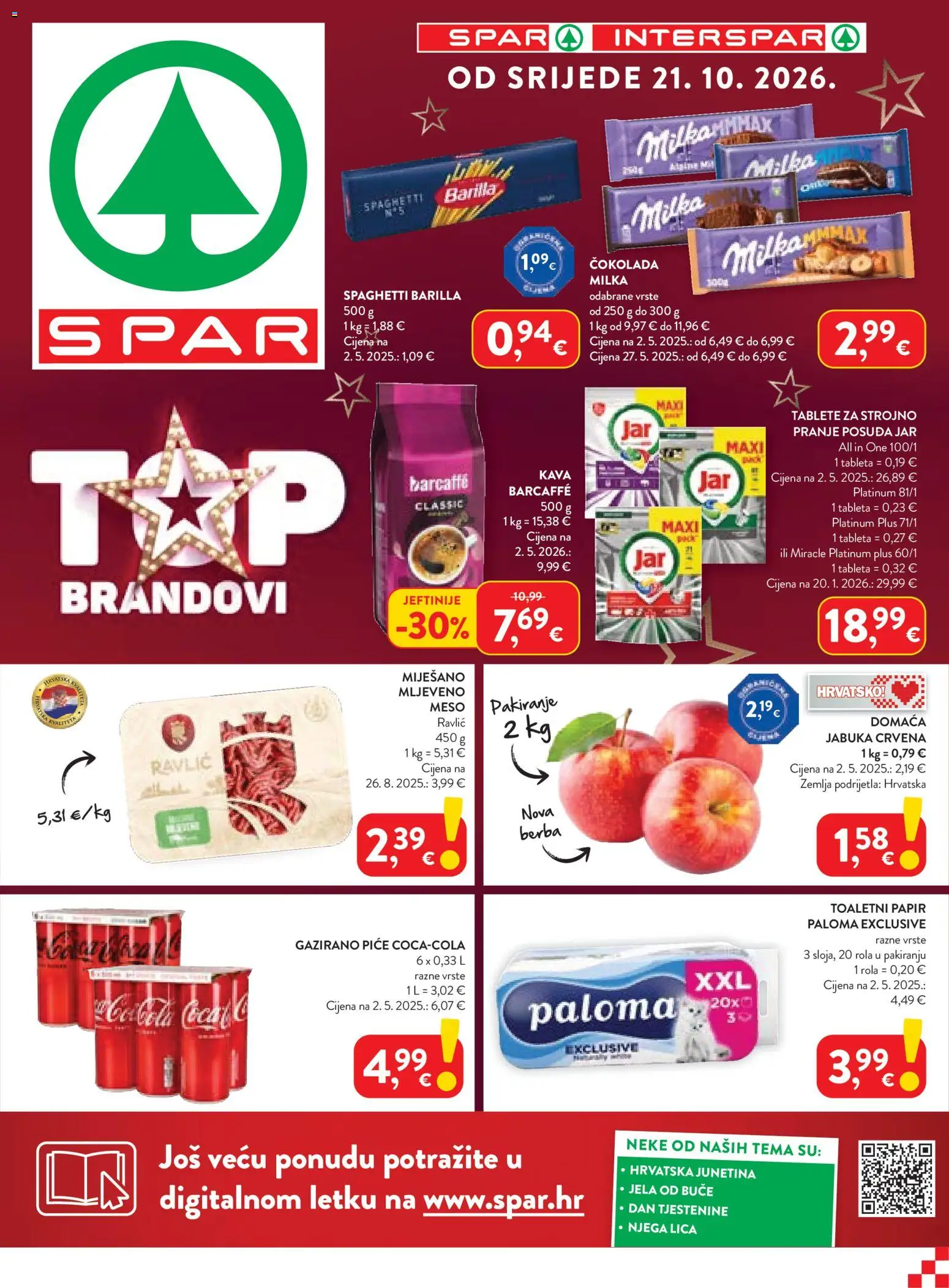 Spar katalog | vrijedi od 21.10.2026 | Stranica: 1