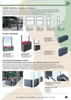 METRO - Prévisualisation de METRO - Terrasse&salle Collection 2026 valide à partir de 09/01/2026 | Page: 29 | Produits: Jardinière, Poudre, Livre