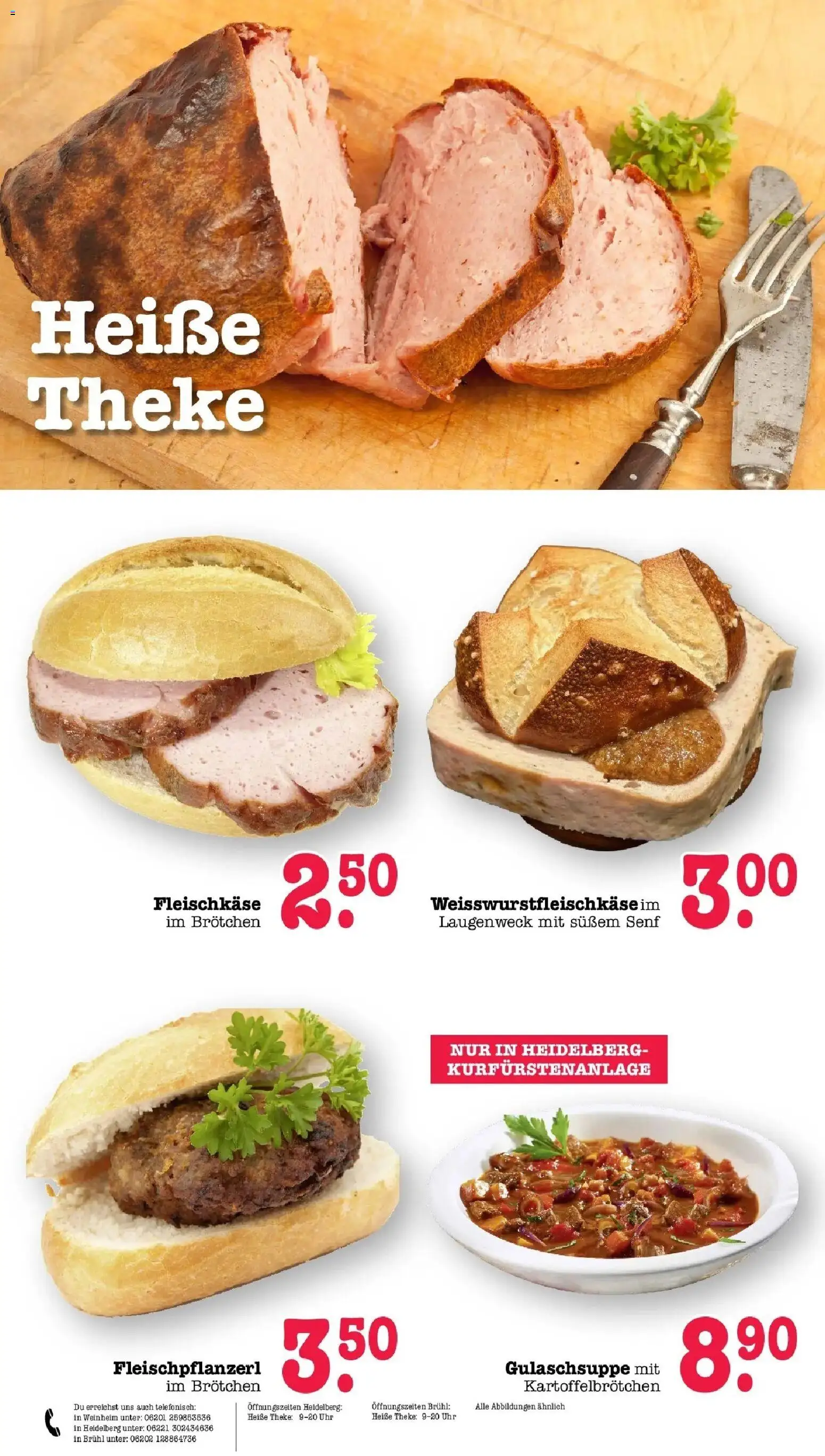 Edeka Prospekt Heidelberg (ab 19.10.2026) » Angebote Online | Seite: 19 | Produkte: Theke, Uhr