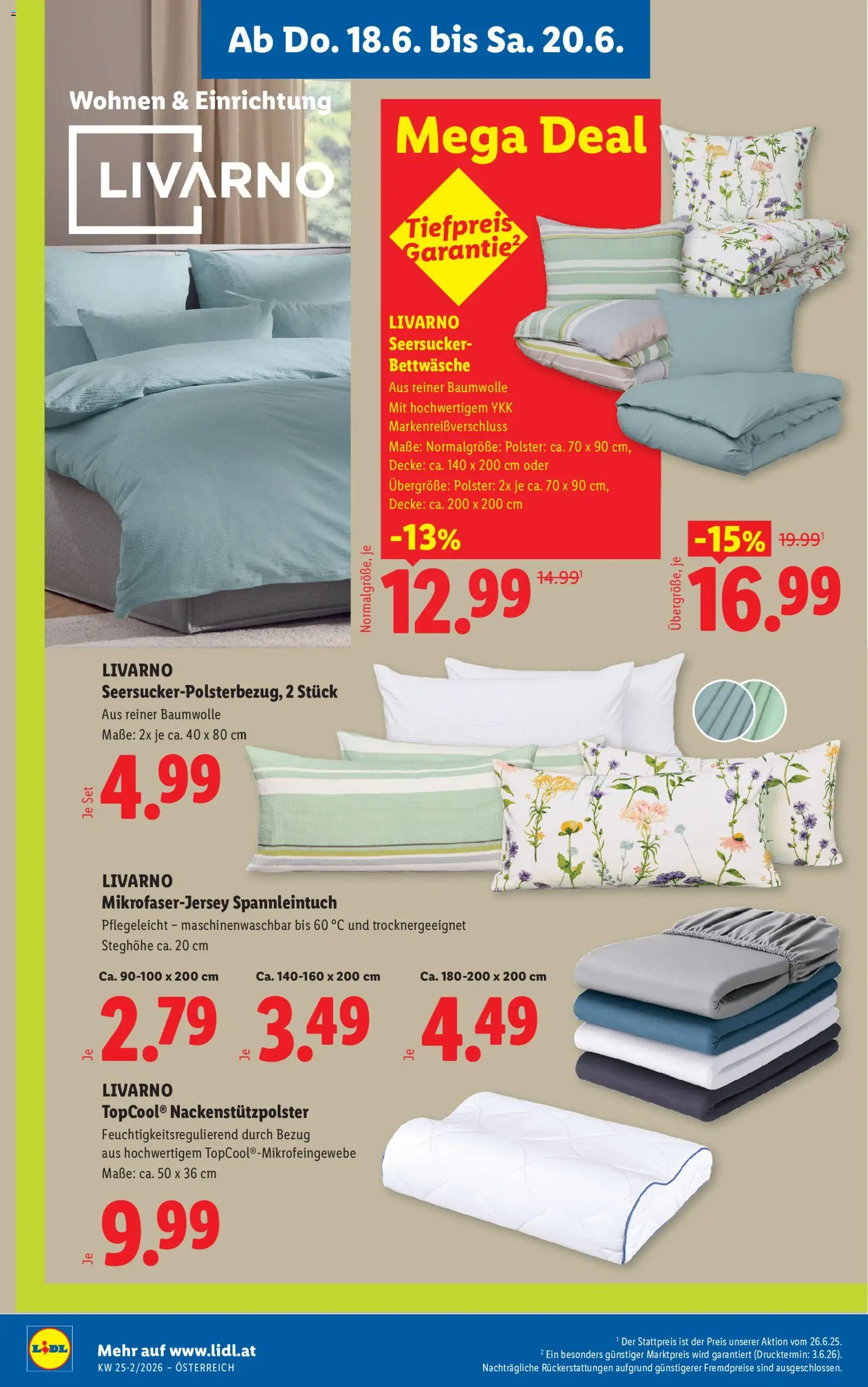 Lidl Flugblatt gültig ab 18.06.2026 | Seite: 30 | Produkte: Decke