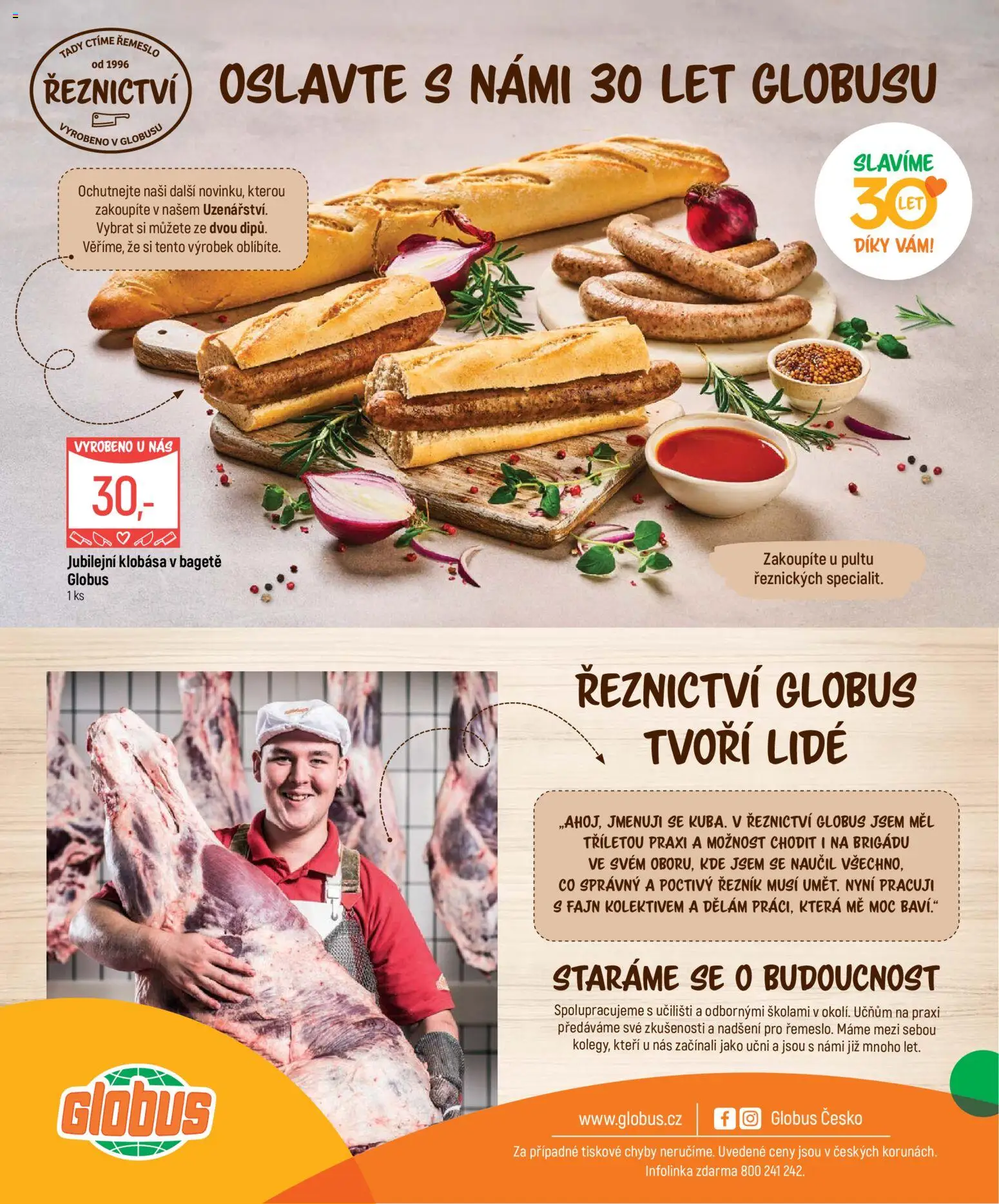 Globus leták - Řeznictví od 16.09.2026 | Strana: 8