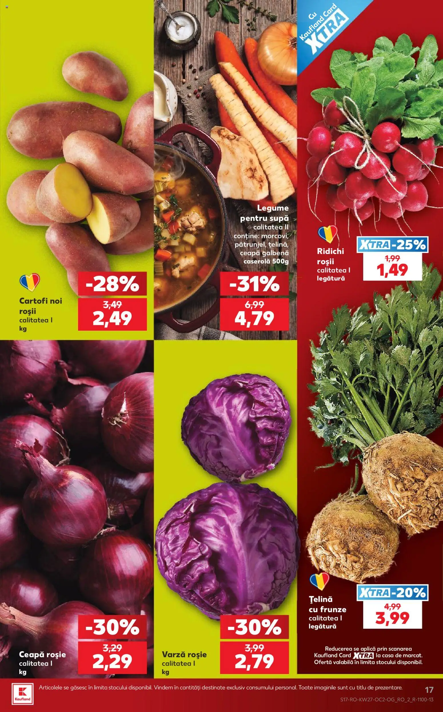 Kaufland RO akciós ujság - amely érvényes a következő dátumtól: 2026.07.01. | Oldal: 17