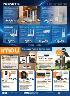 Anteprima del volantino Unieuro volantino valido a partire dal 07/09/2026 | Pagina: 43 | Prodotti: Faretto, Porta, TV, Batteria