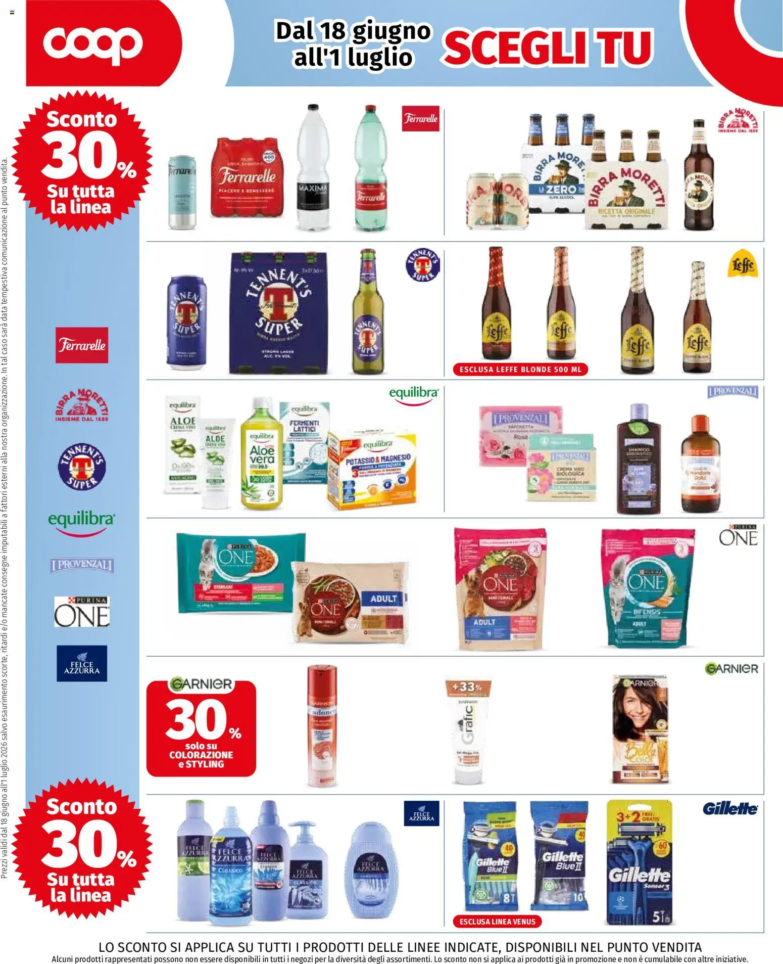 Volantino COOP del 18.06.2026 | Pagina: 9 | Prodotti: Birra, Data, Ferrarelle