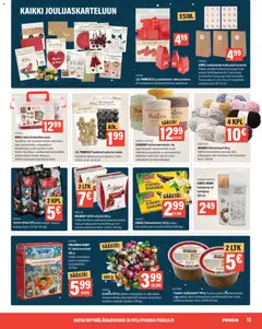 Puuilo-mainoslehti voimassa 26/10/2026 alkaen | Sivu: 13 | Tuotteet: Joulukalenteri, Laatikko, Suklaa