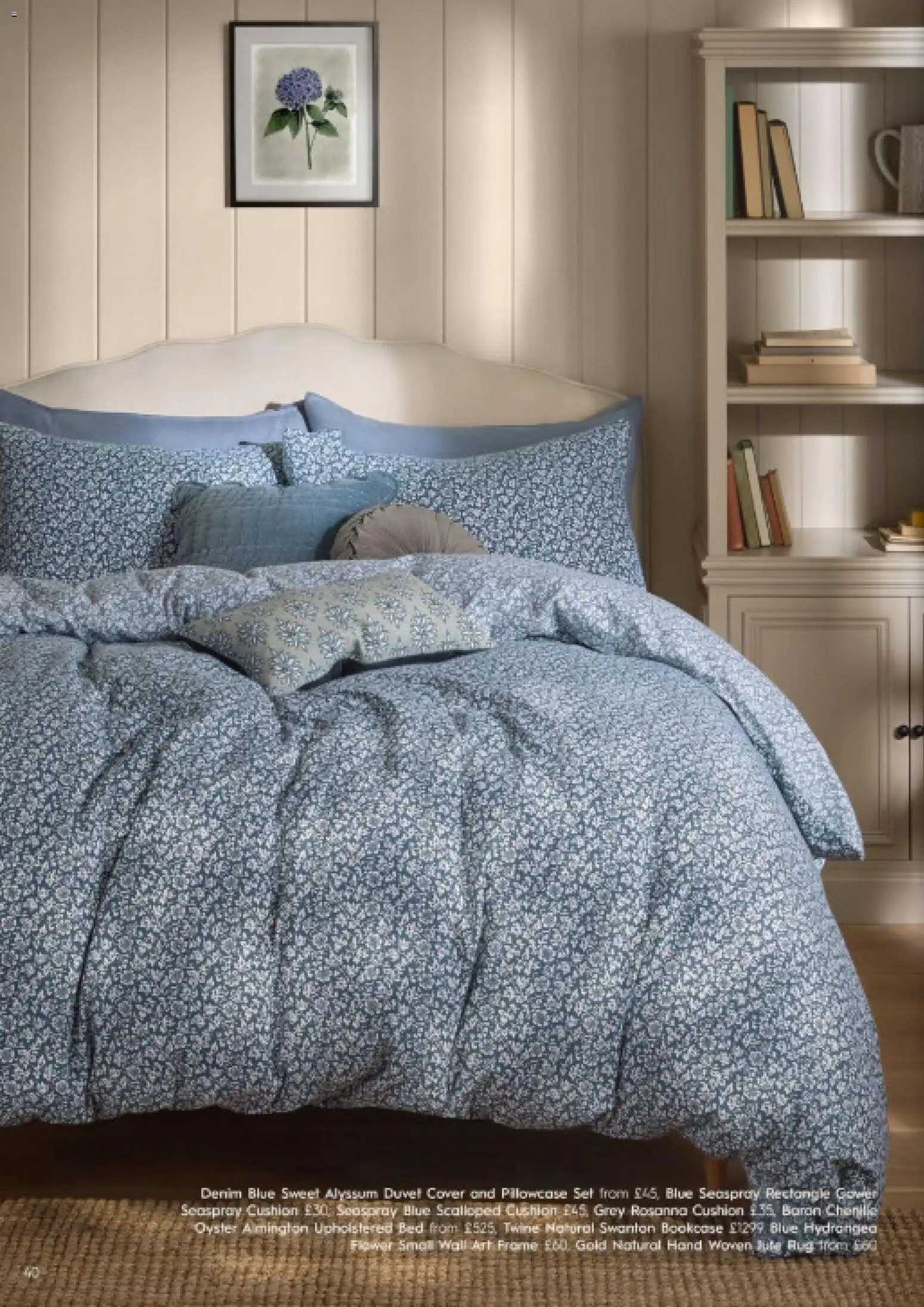 {H1} | Page: 40 | Products: Rug, Bed